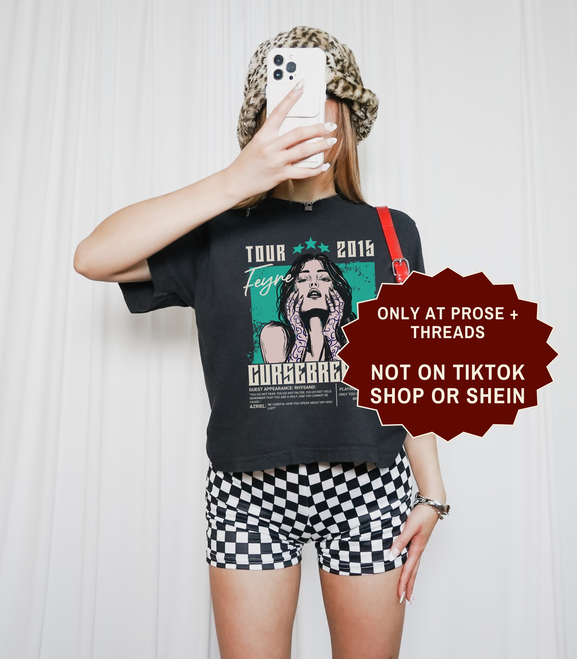 Feyre Tour 2015 Cursebreaker ACOTAR graphic t-shirt for book lovers