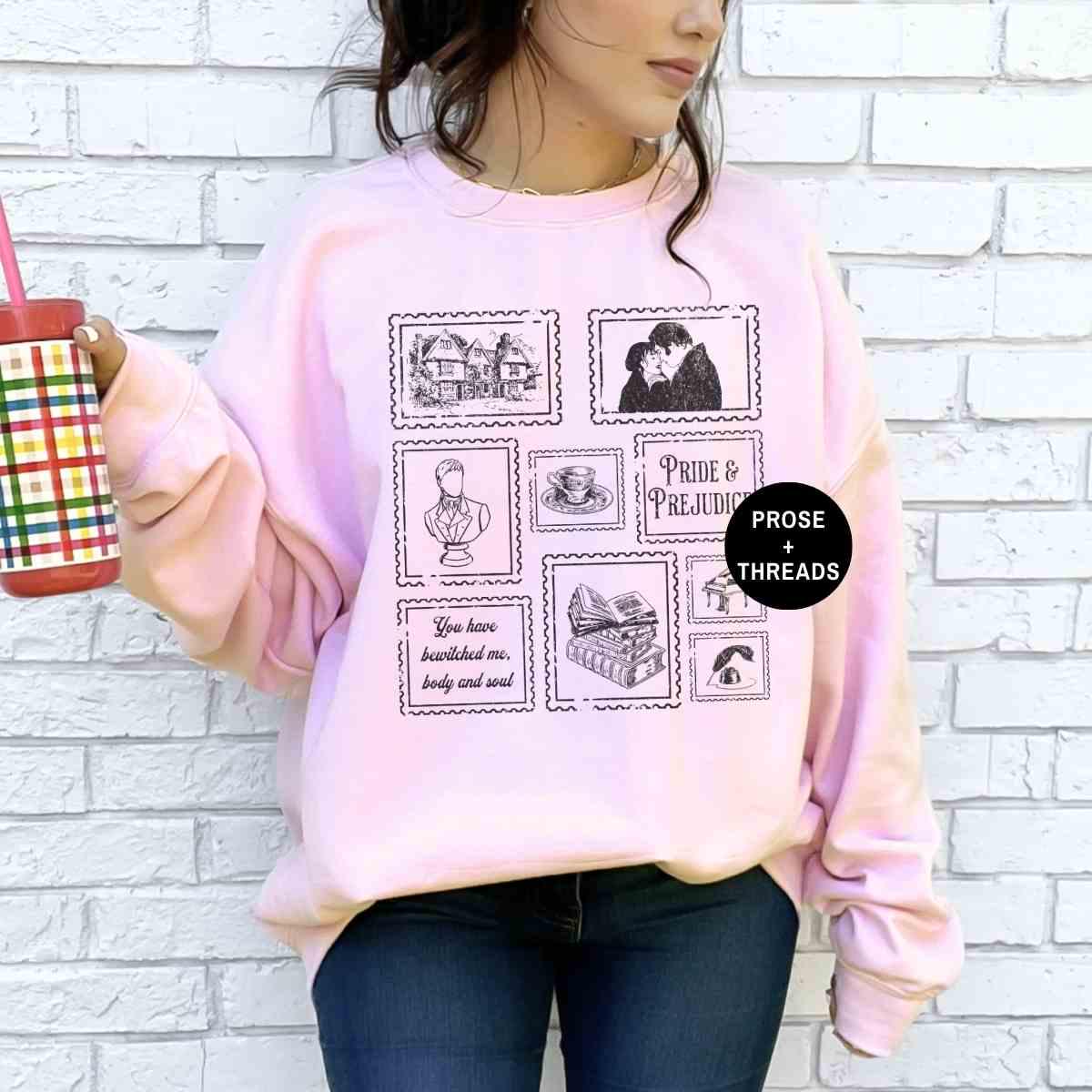 Pride And Prejudice Stamp Sweatshirt