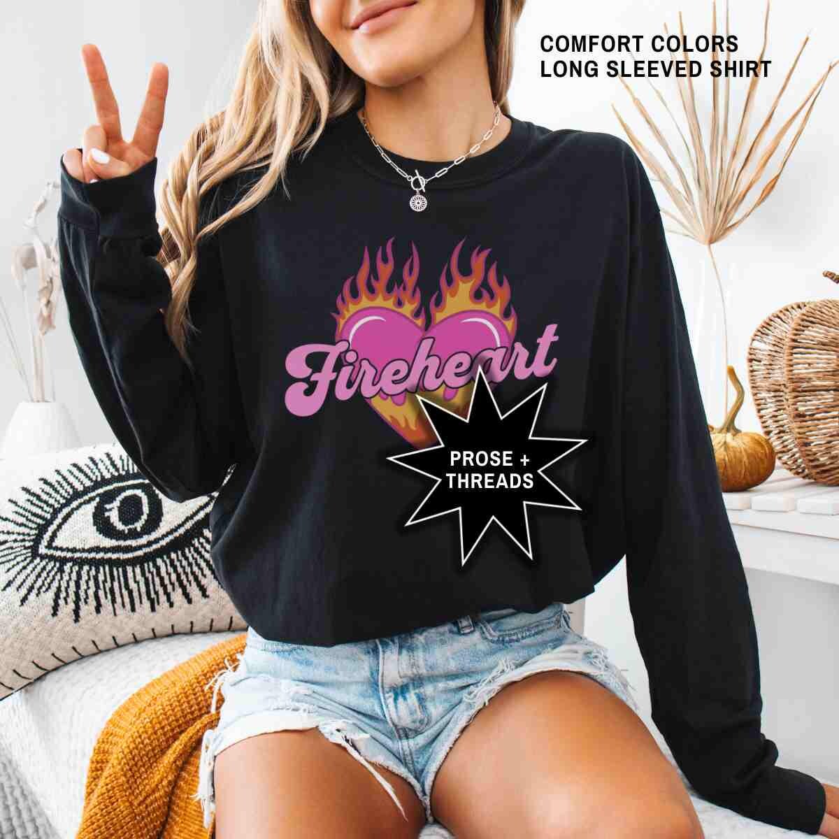 Fireheart Long Sleeve Shirt