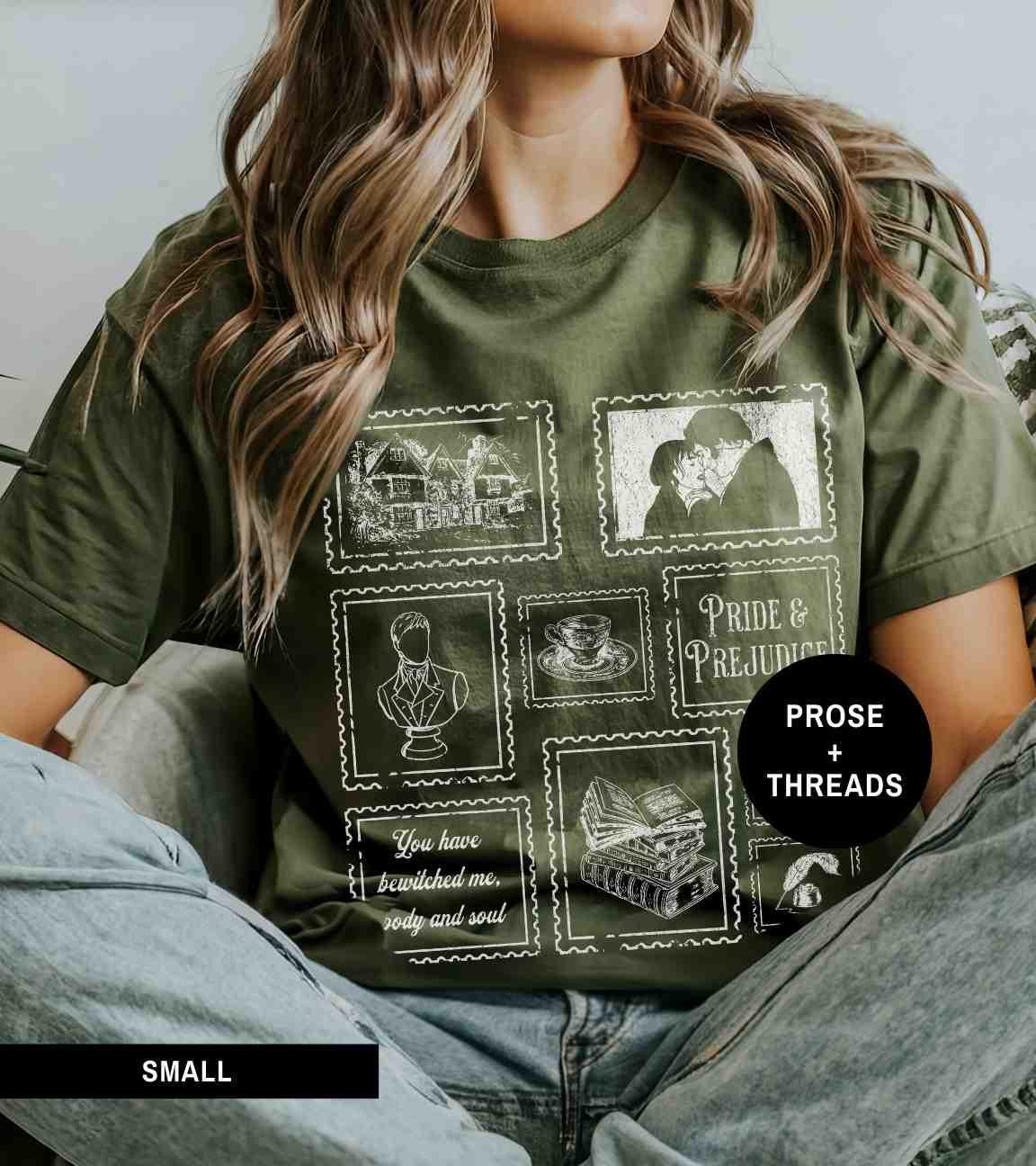 Pride And Prejudice Stamp Shirt