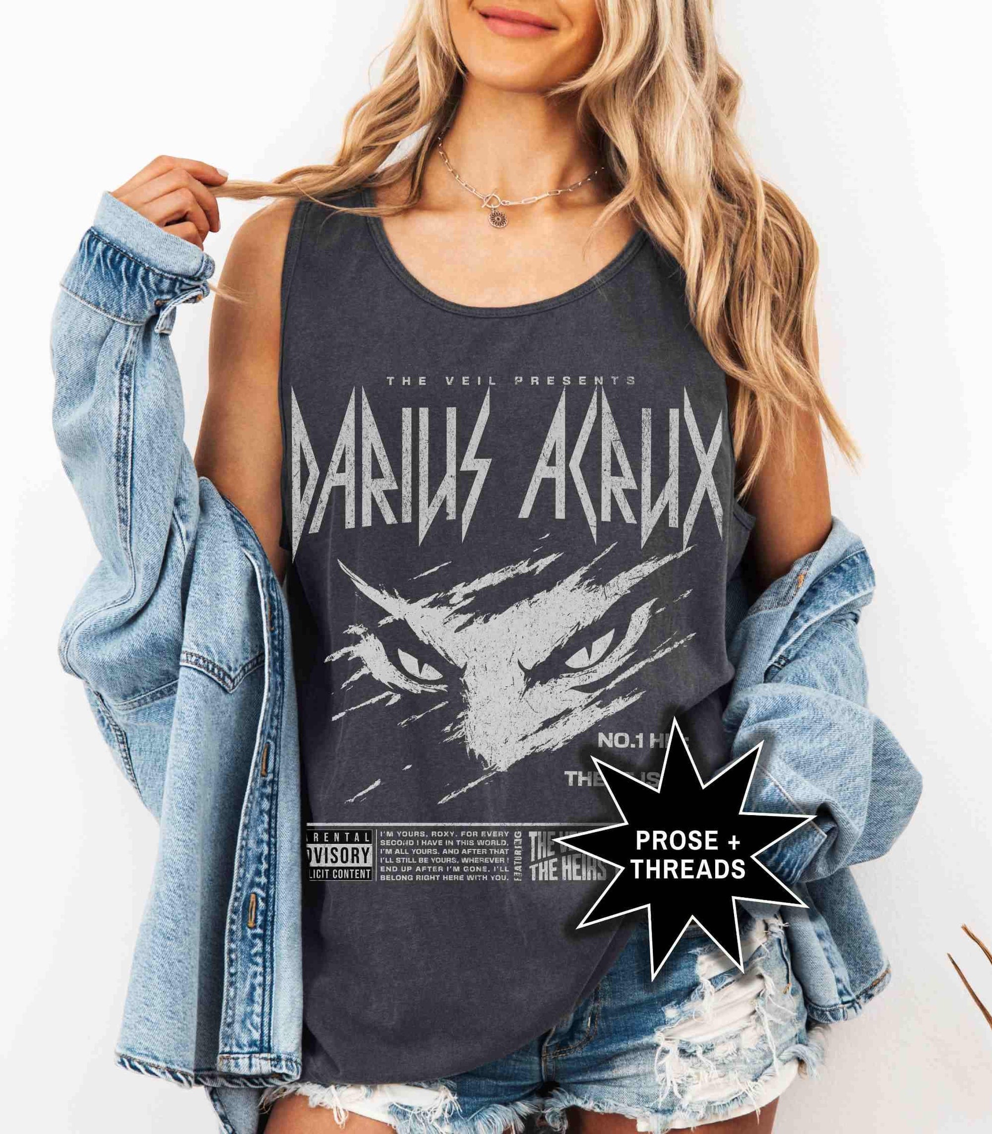 Darius Acrux Distressed Band Tank