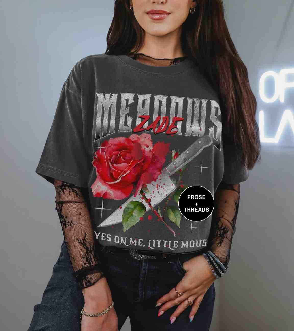 Zade Meadows Distressed Shirt