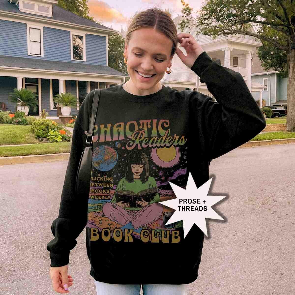 Chaotic Readers Book Club Sweathshirt