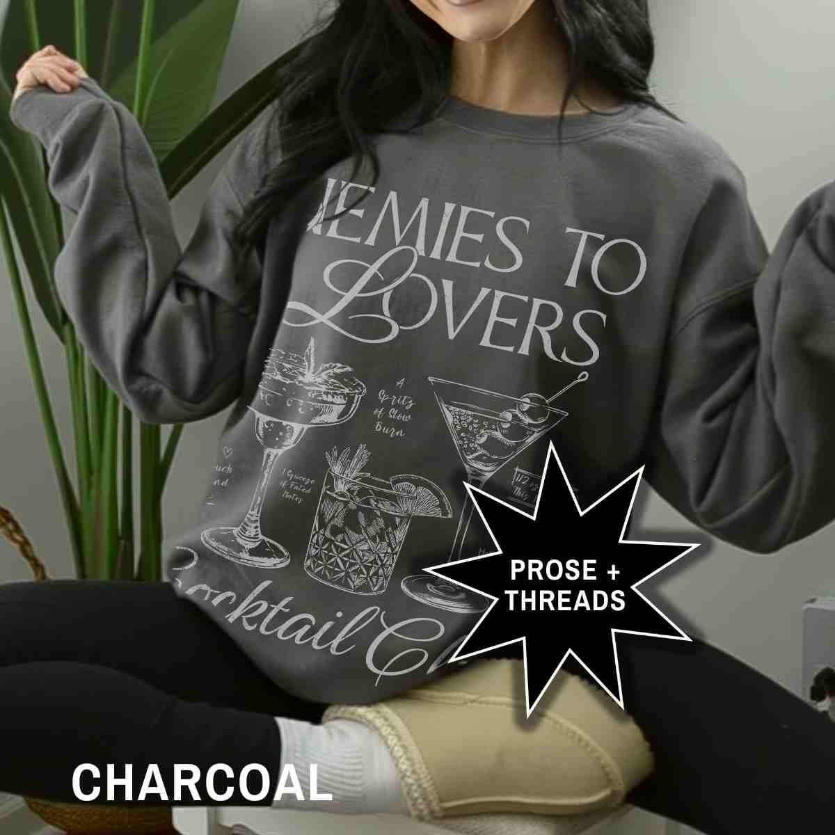 Enemies To Lovers Cocktail Sweatshirt