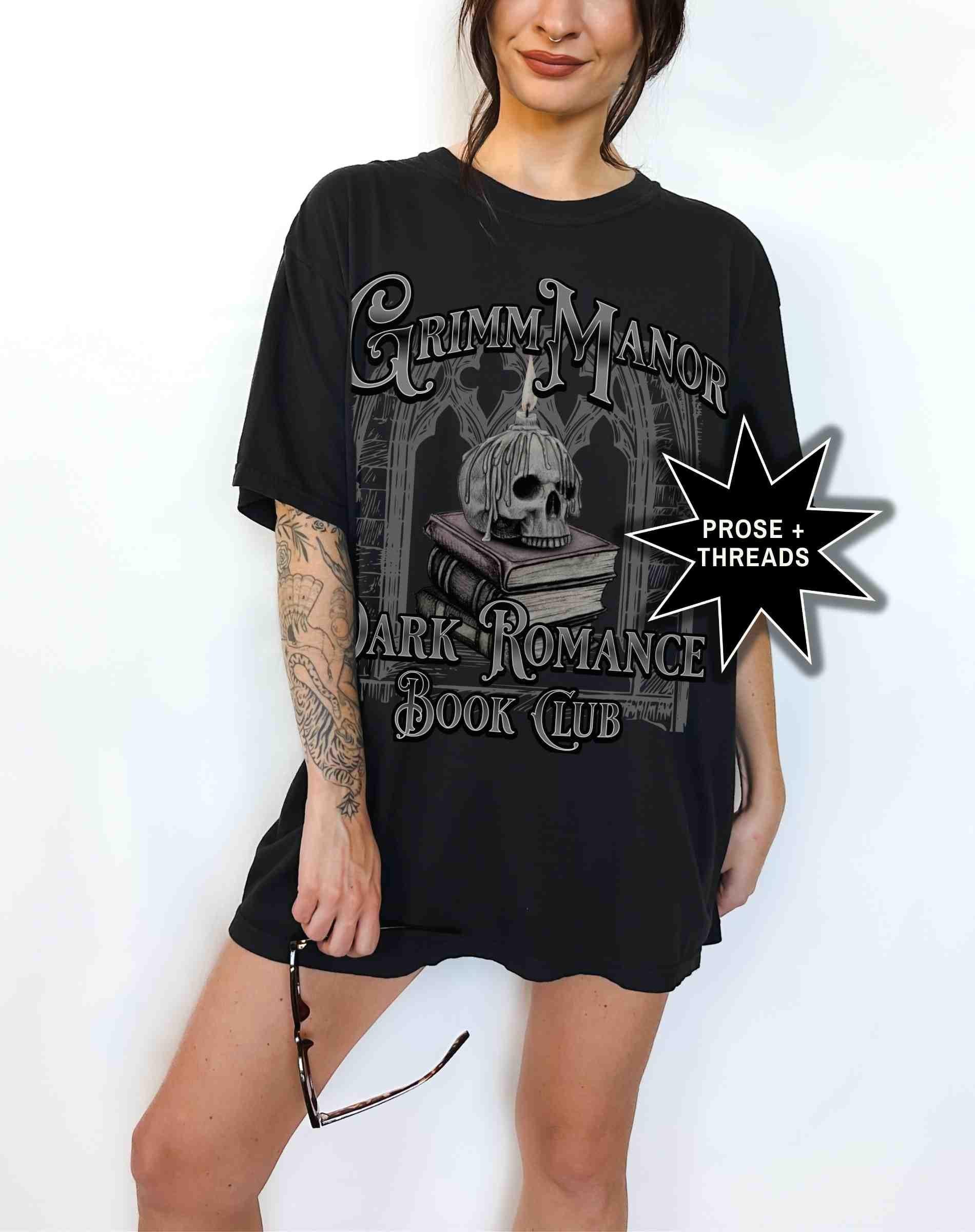 Grimm Manor Dark Romance Book Club Shirt