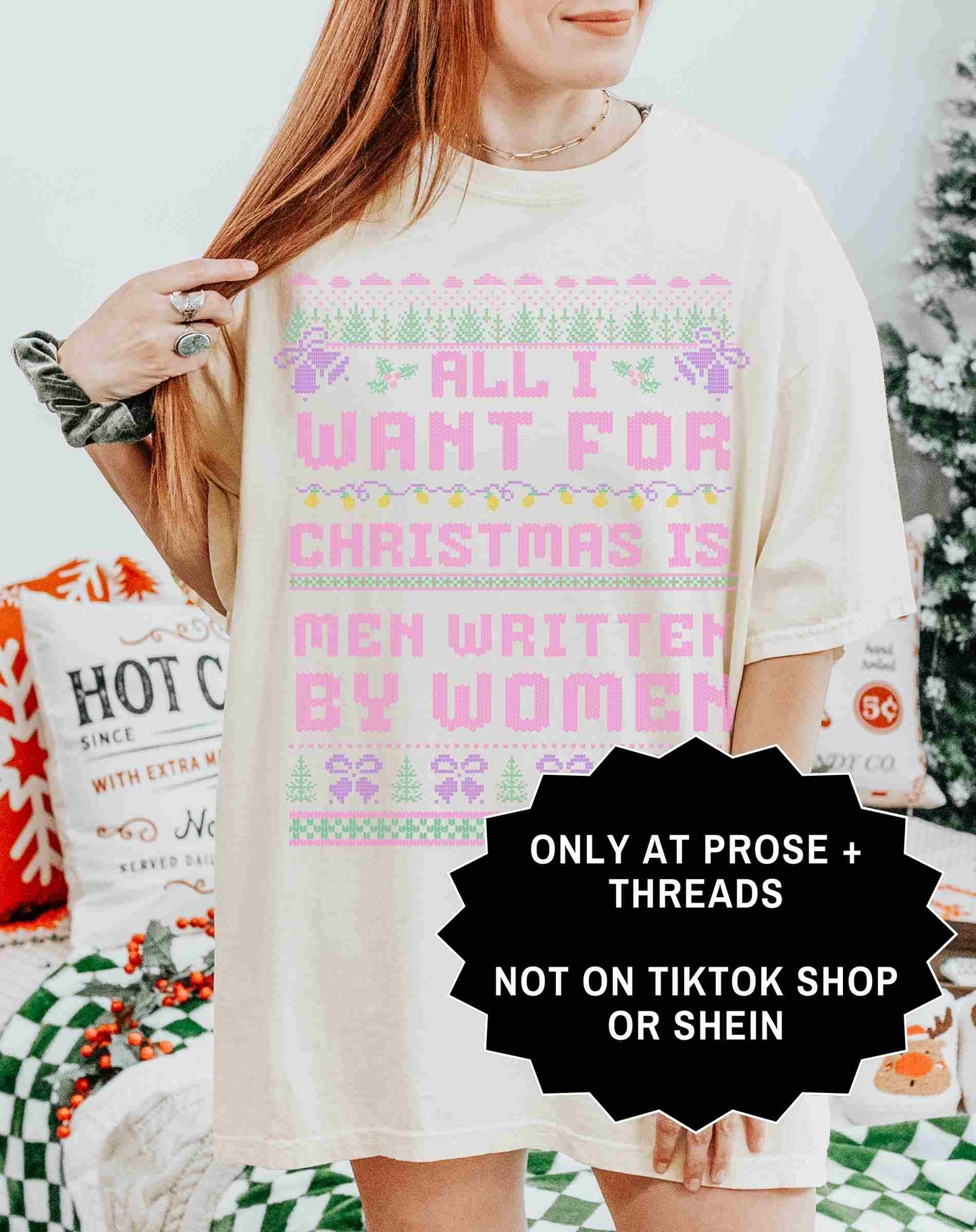 Book Boyfriend Christmas Shirt Funny Reader Holiday Tee