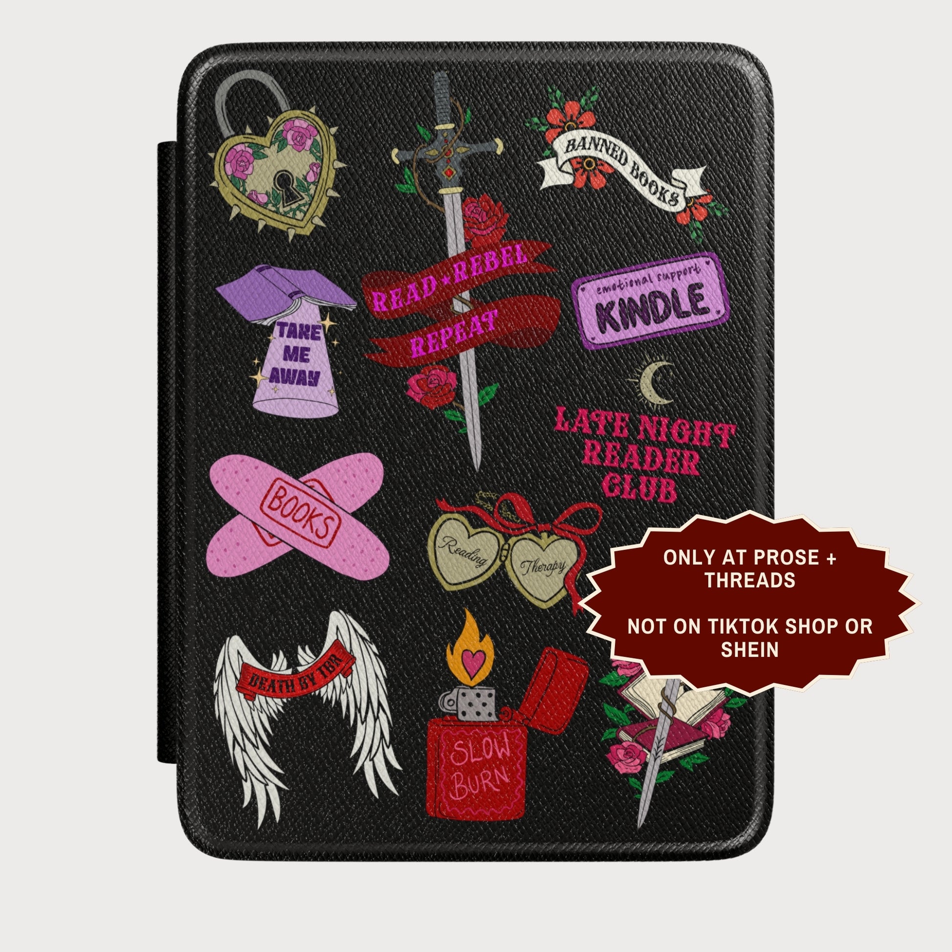 Kindle Case for Readers Just One More Chapter Cover