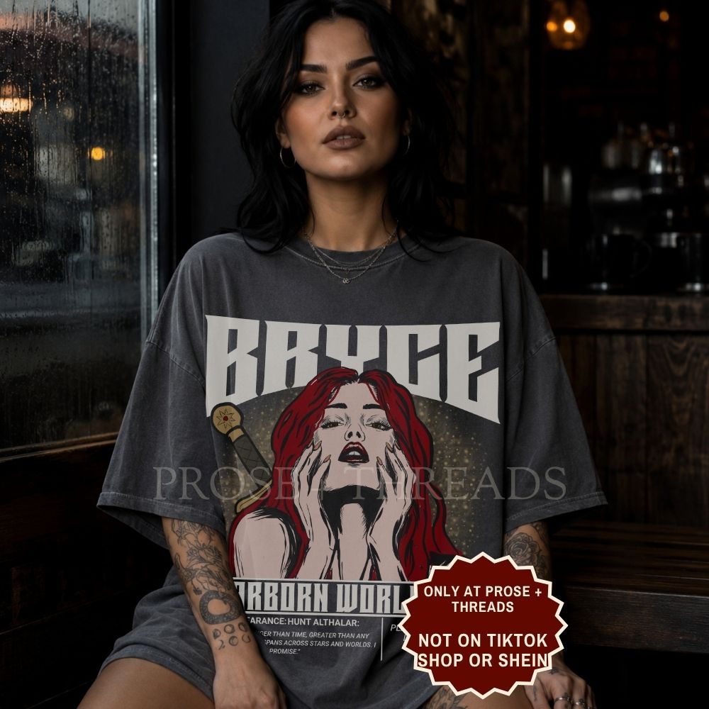 Bryce Quinlan shirt with Starborn World Tour band tee design