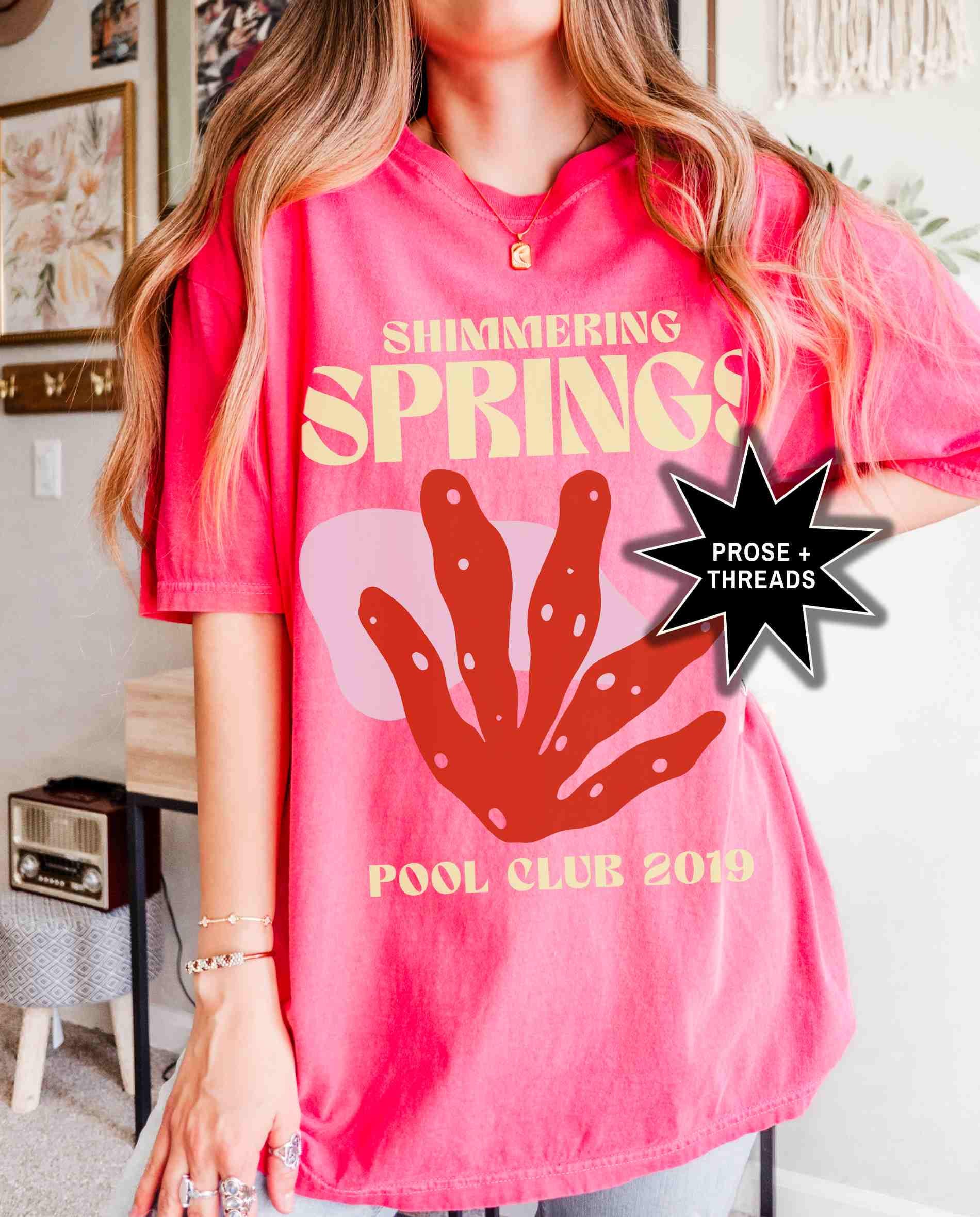 Shimmering Springs Pool Club Shirt