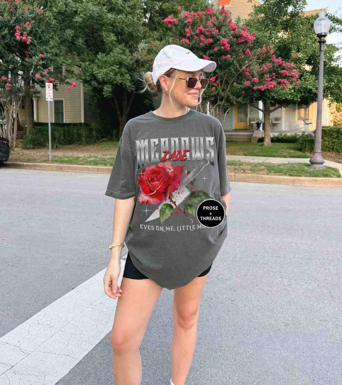 Zade Meadows Distressed Shirt