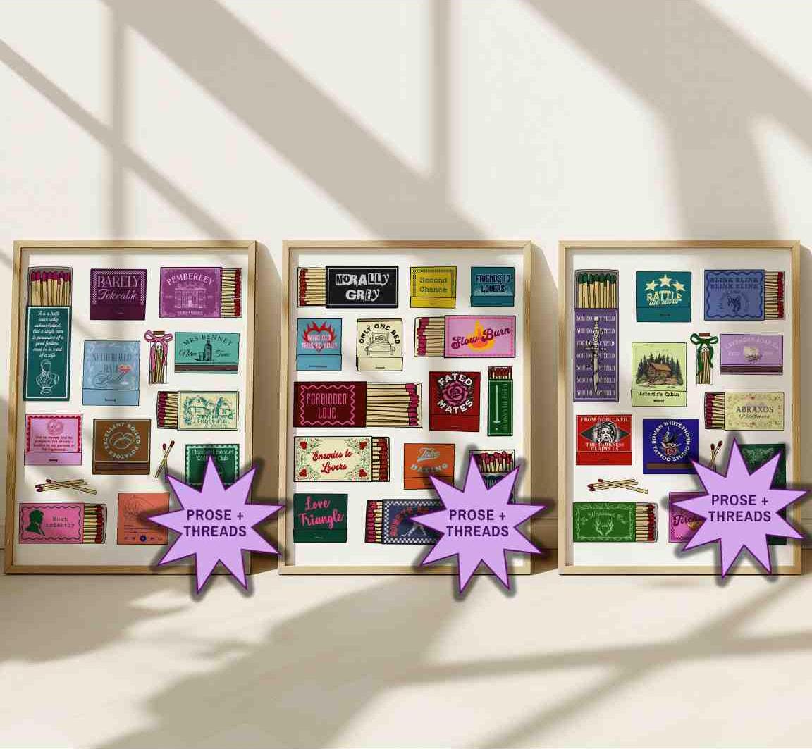 Pride And Prejudice Matchbox Collage Art