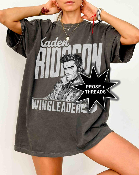 Xaden Riorson Wingleader Distressed Shirt