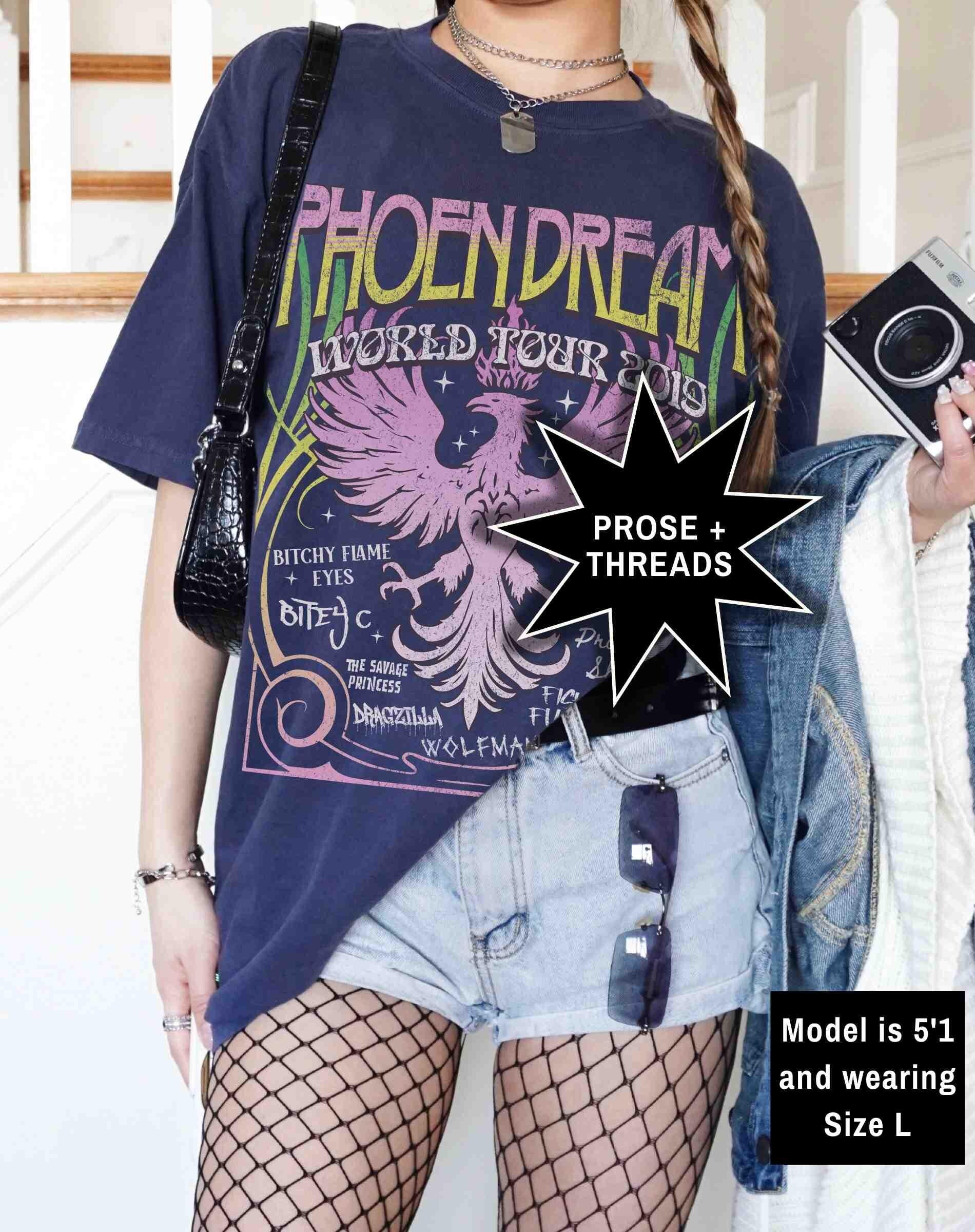 Phoen Dream Distressed Band Shirt