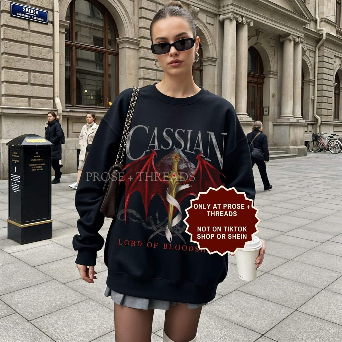 Cassian Sweatshirt | Bookish Merch