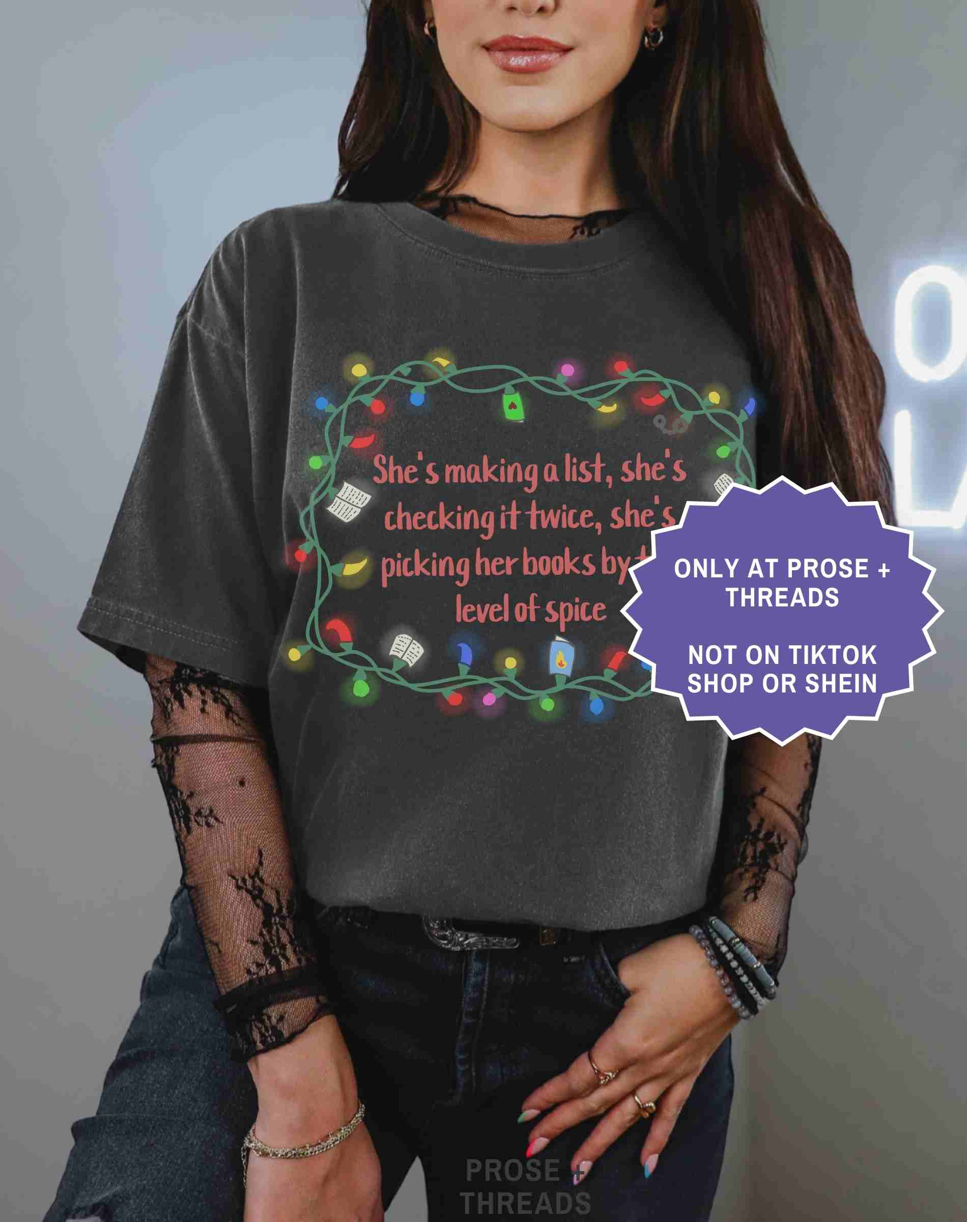 Christmas Smut Shirt for Romance Readers and Holiday Book Lovers