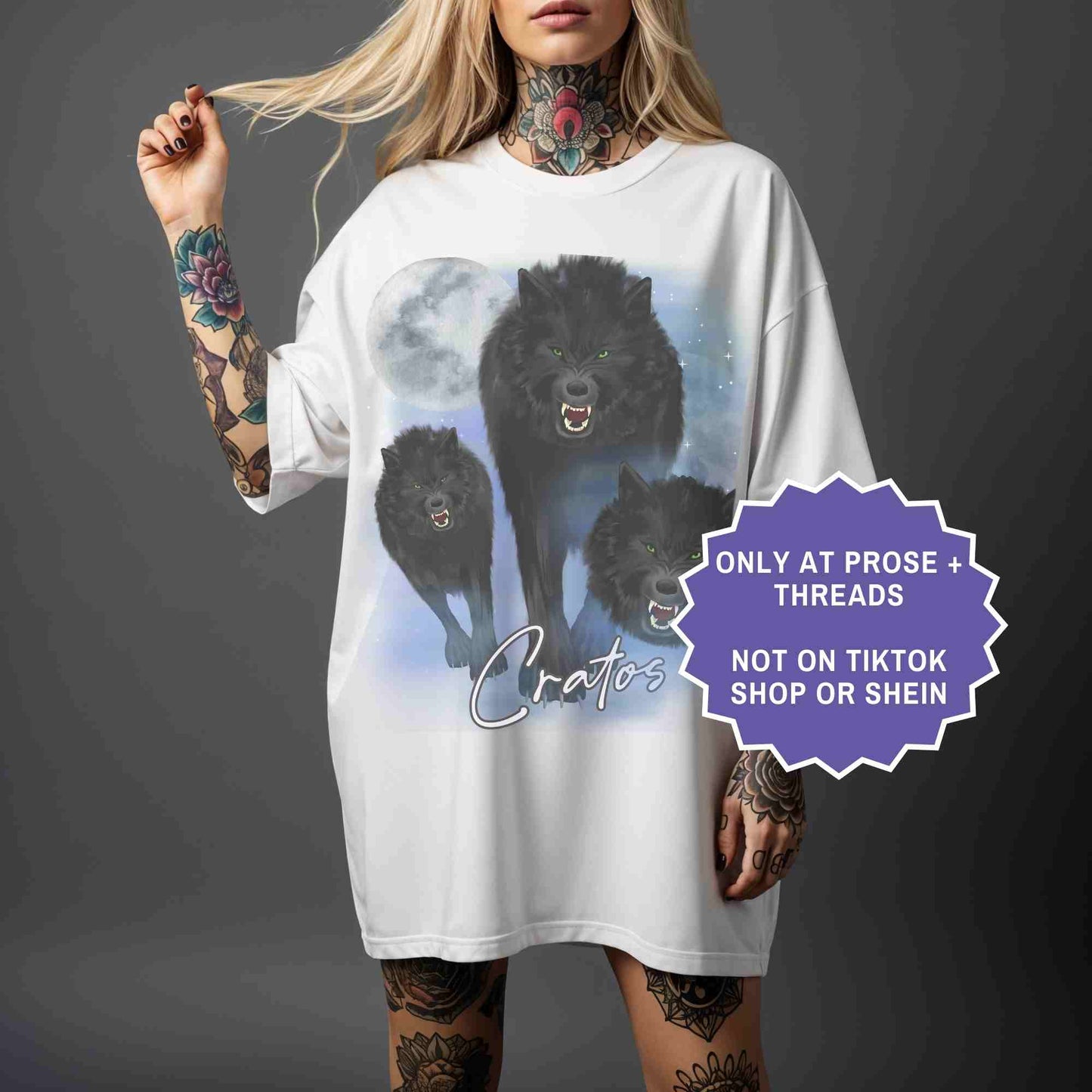Shop Dire Bound inspired merch with romantasy designs, dire wolves, and quote tees. Aesthetic clothing for book lovers and fantasy readers.
