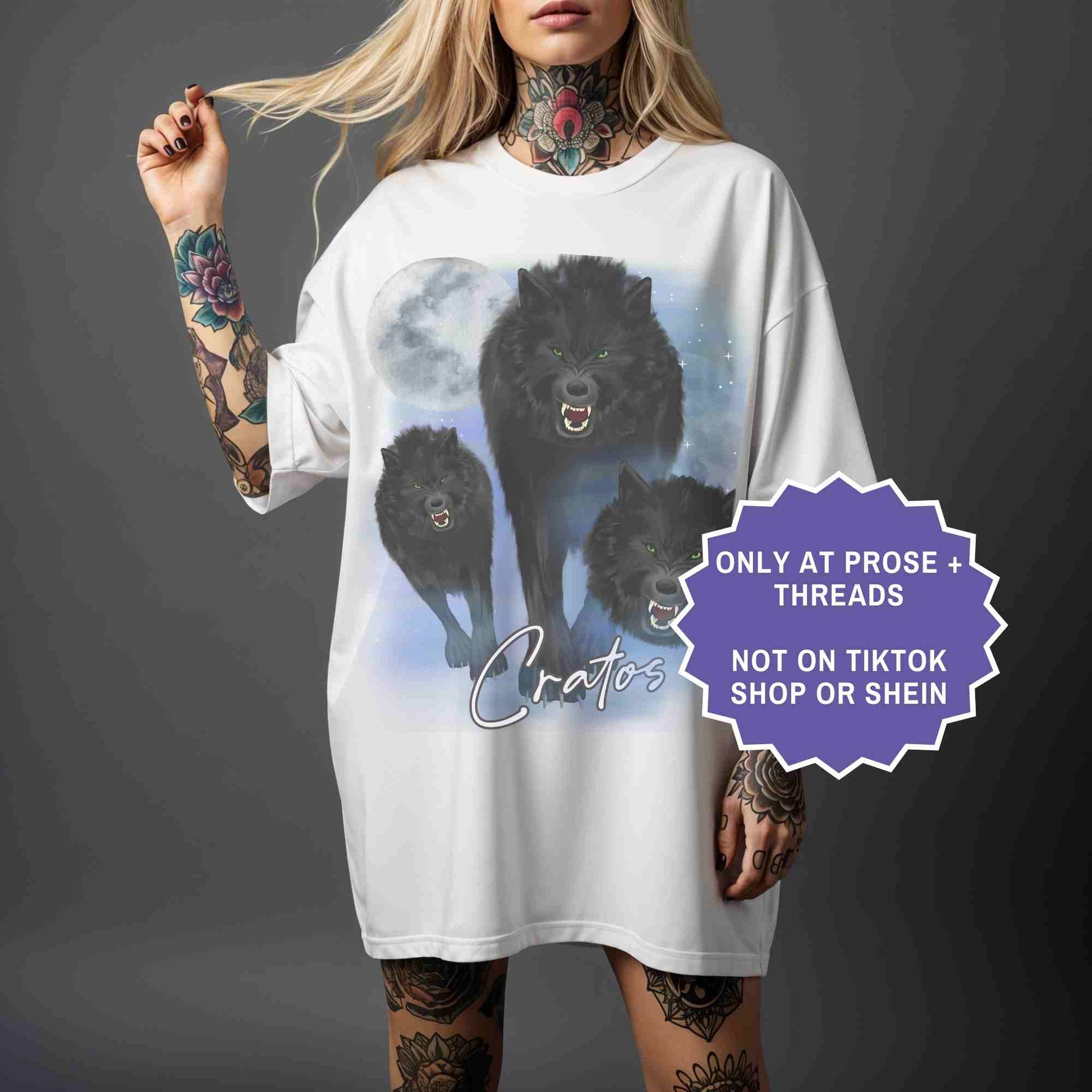 Shop Dire Bound inspired merch with romantasy designs, dire wolves, and quote tees. Aesthetic clothing for book lovers and fantasy readers.