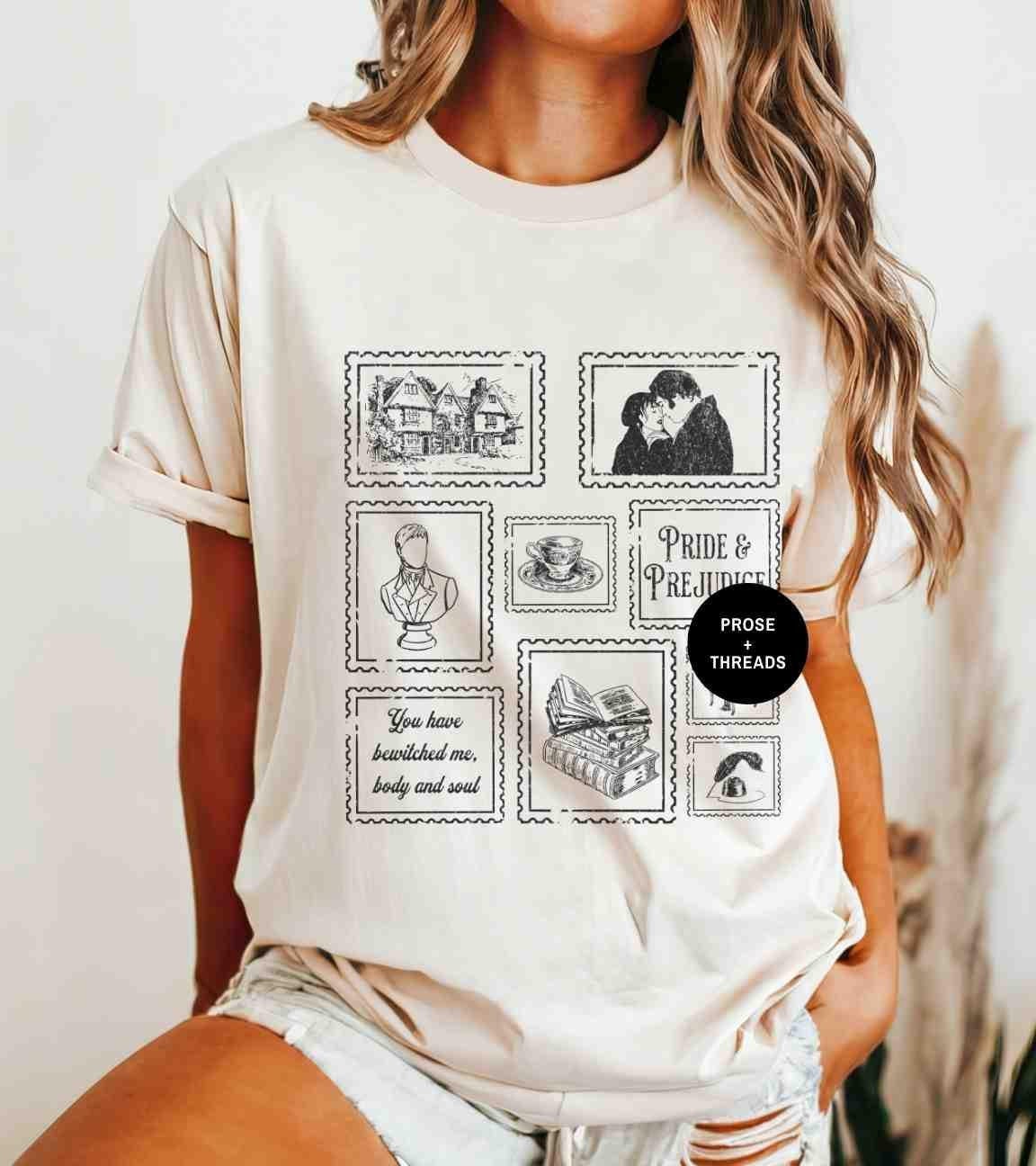 Pride And Prejudice Stamp Shirt