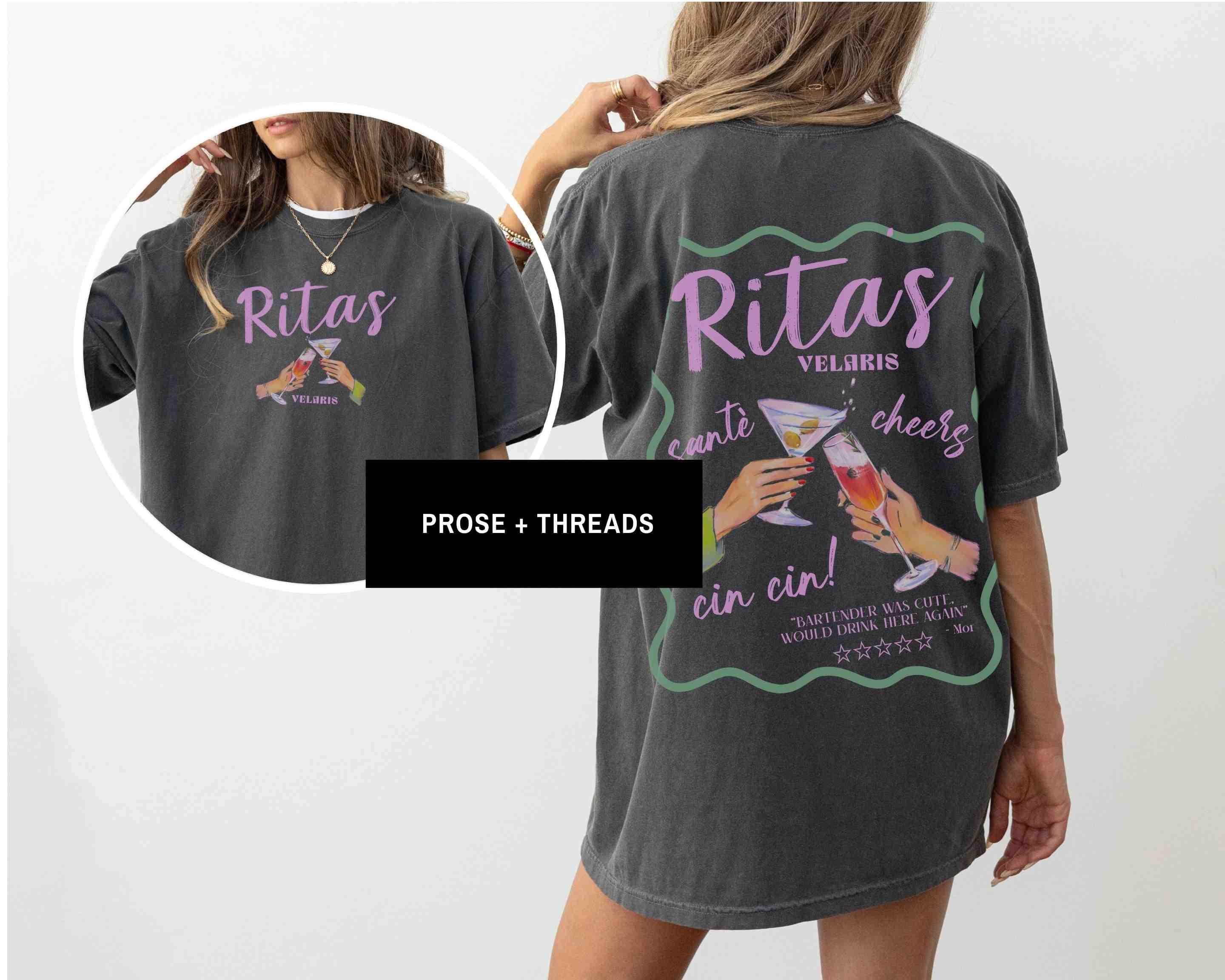 Rita's Bar Back Print Shirt