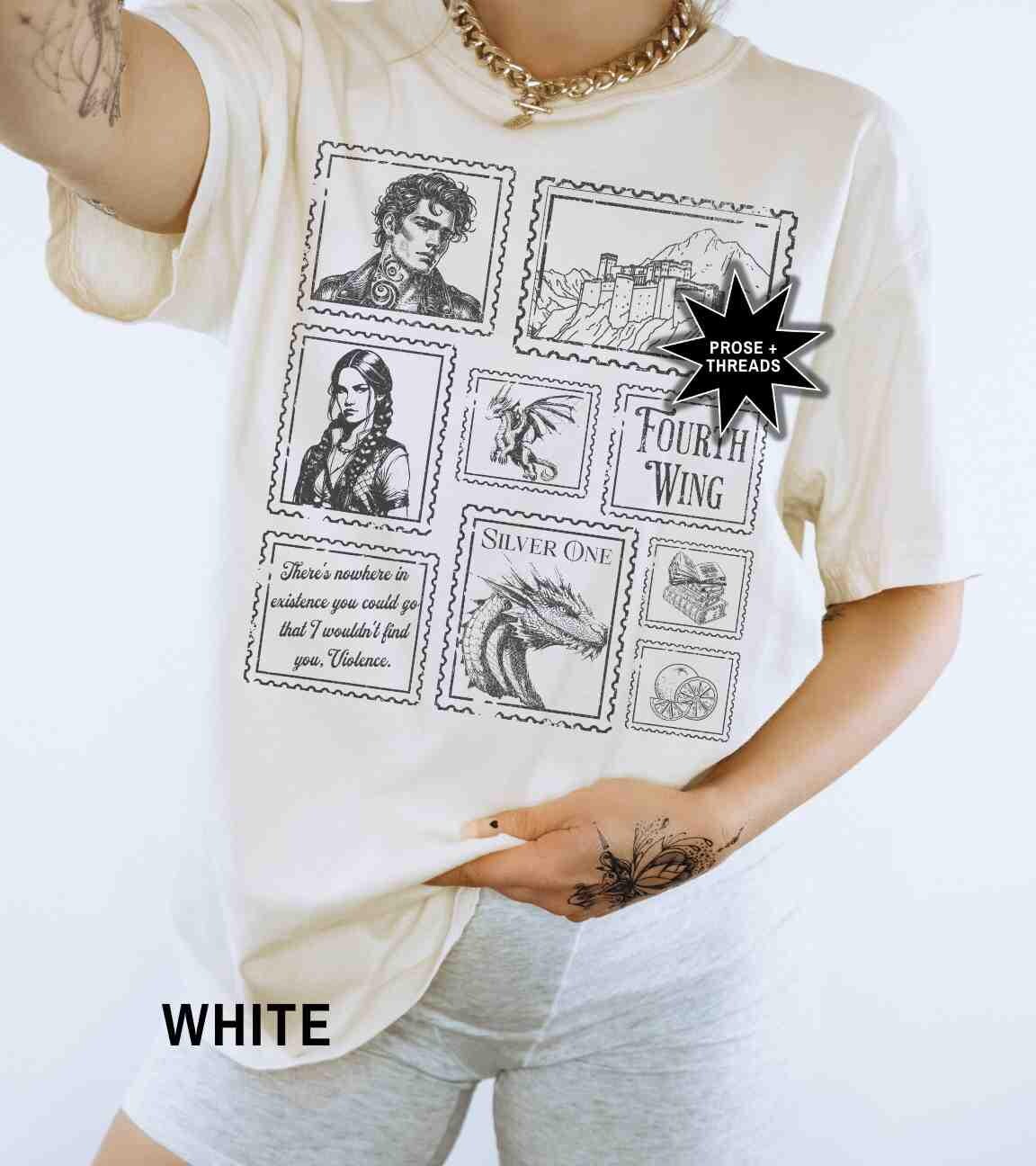 Fourth Wing Stamp Shirt