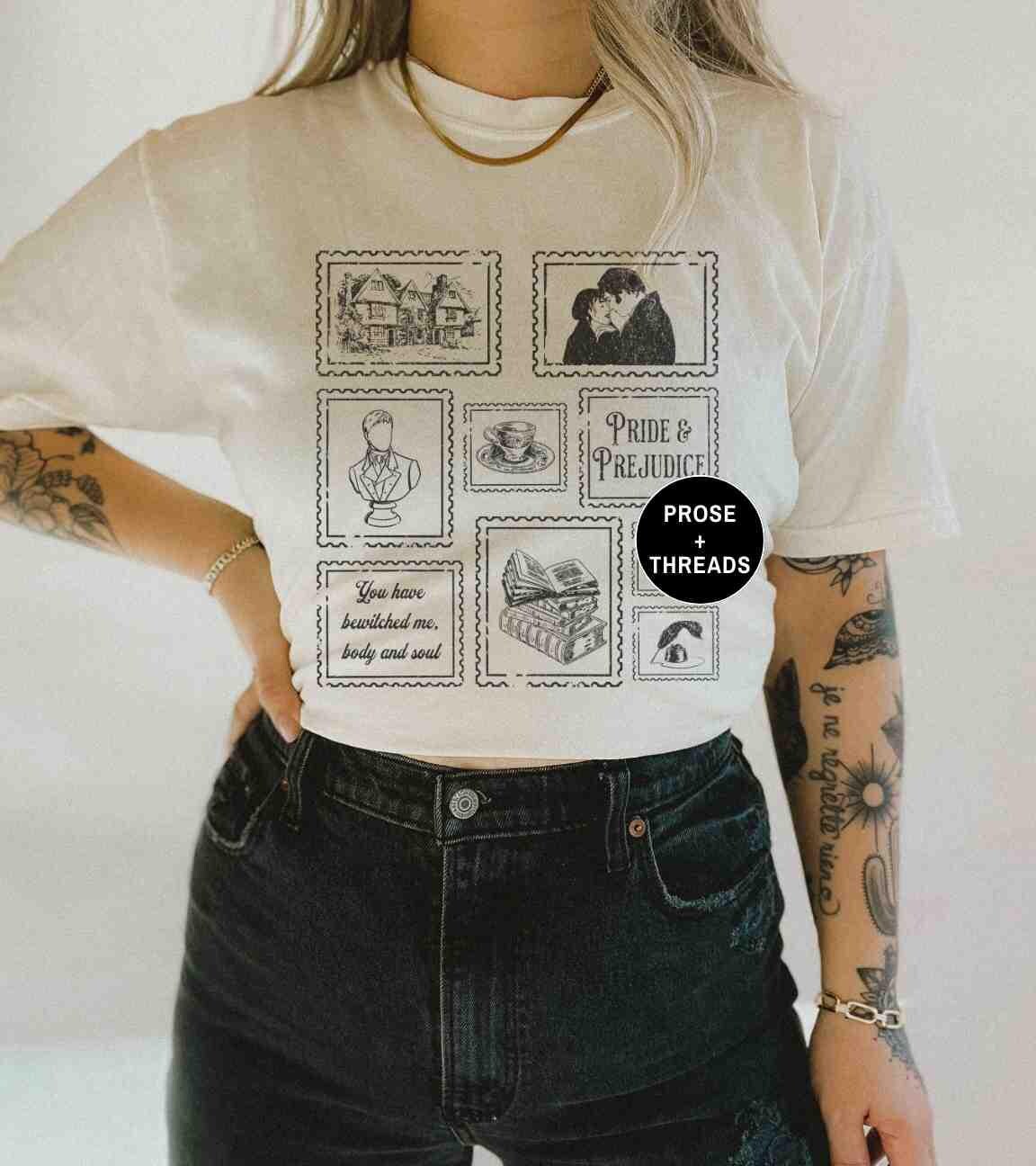 Pride And Prejudice Stamp Shirt