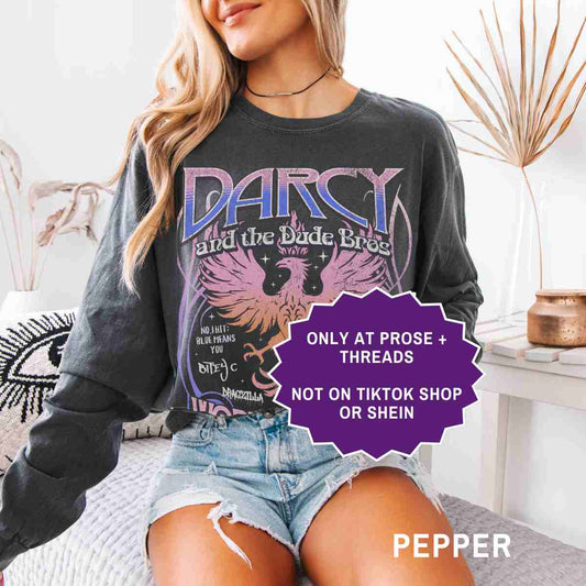 Darcy And The Dude Bros long sleeve shirt inspired by Zodiac Academy