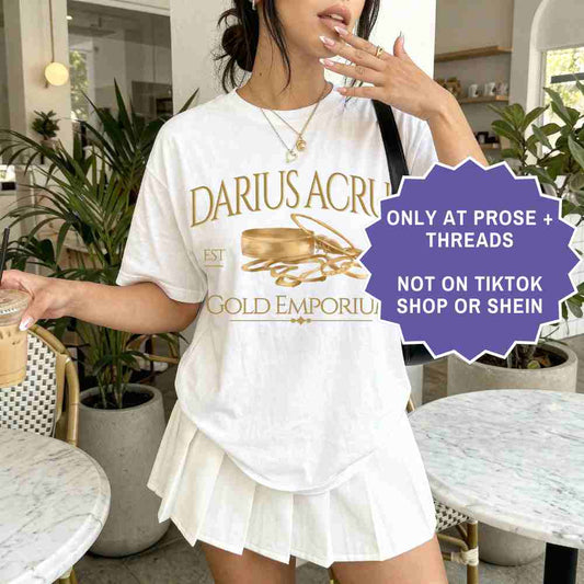 Darius Acrux Gold Emporium shirt inspired by Zodiac Academy