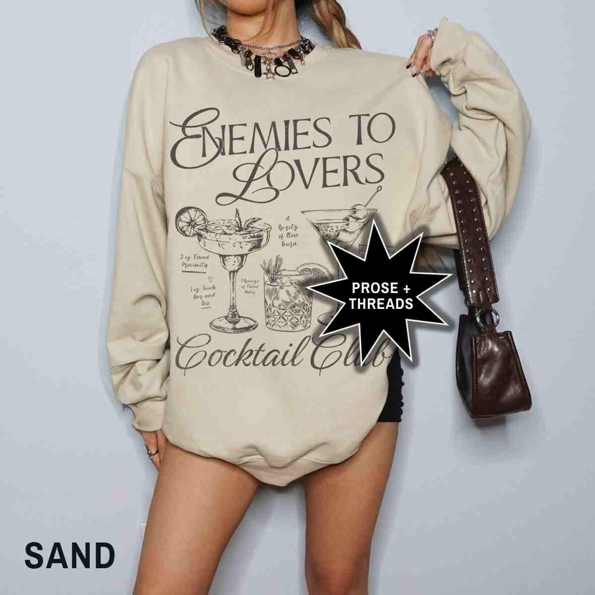 Enemies To Lovers Cocktail Sweatshirt