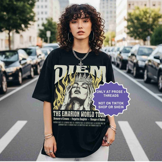 Diem Bellator shirt fantasy book merch t-shirt inspired by Spark of the Everflame