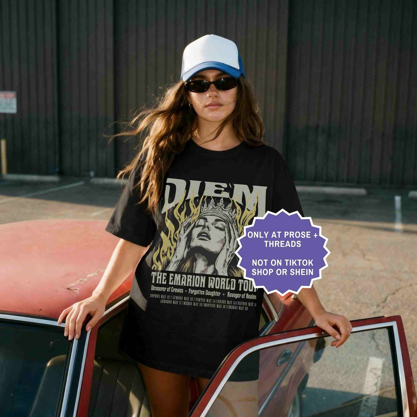 Diem Bellator shirt fantasy book merch t-shirt inspired by Spark of the Everflame