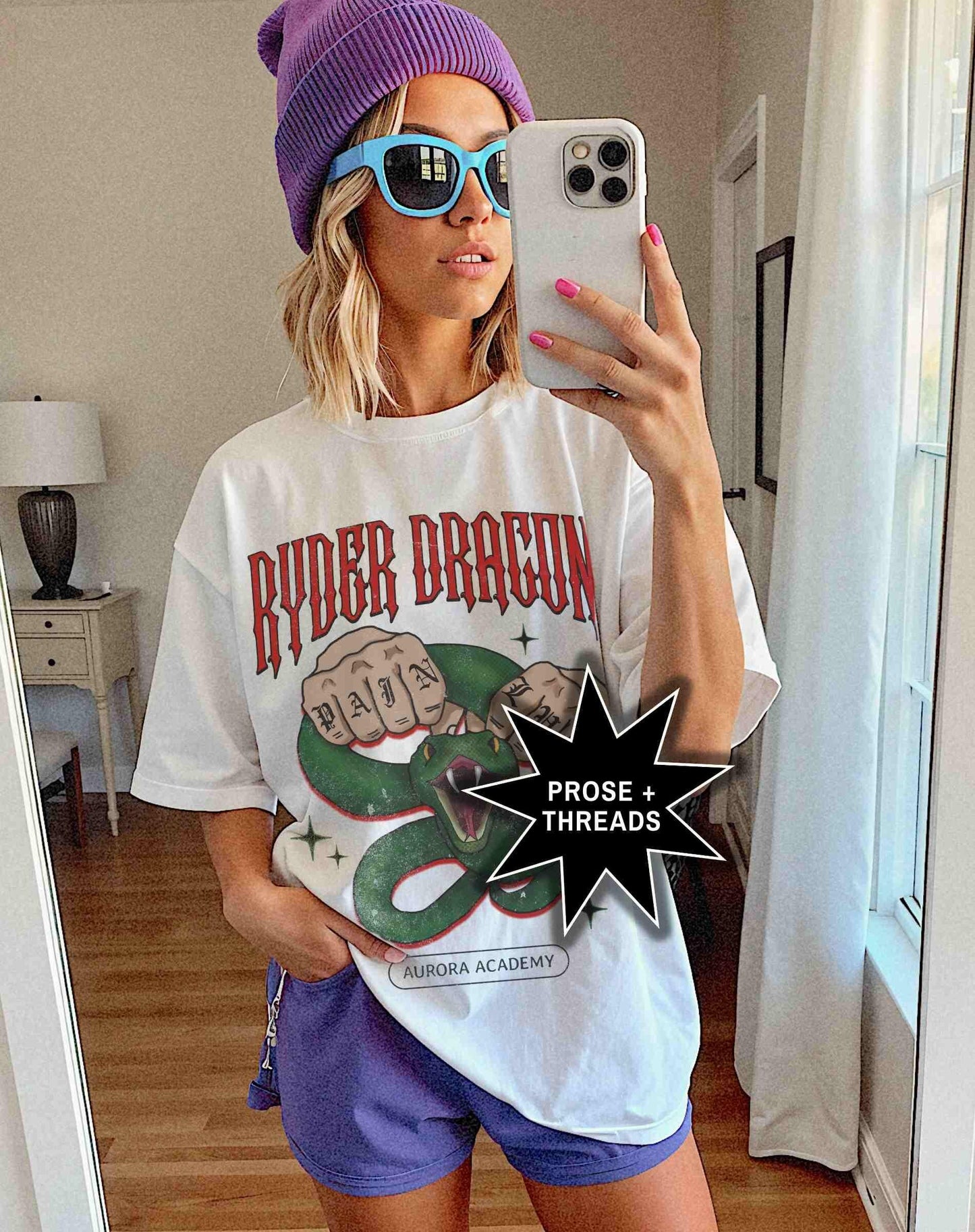 Dark fantasy reader merch for cozy book lover