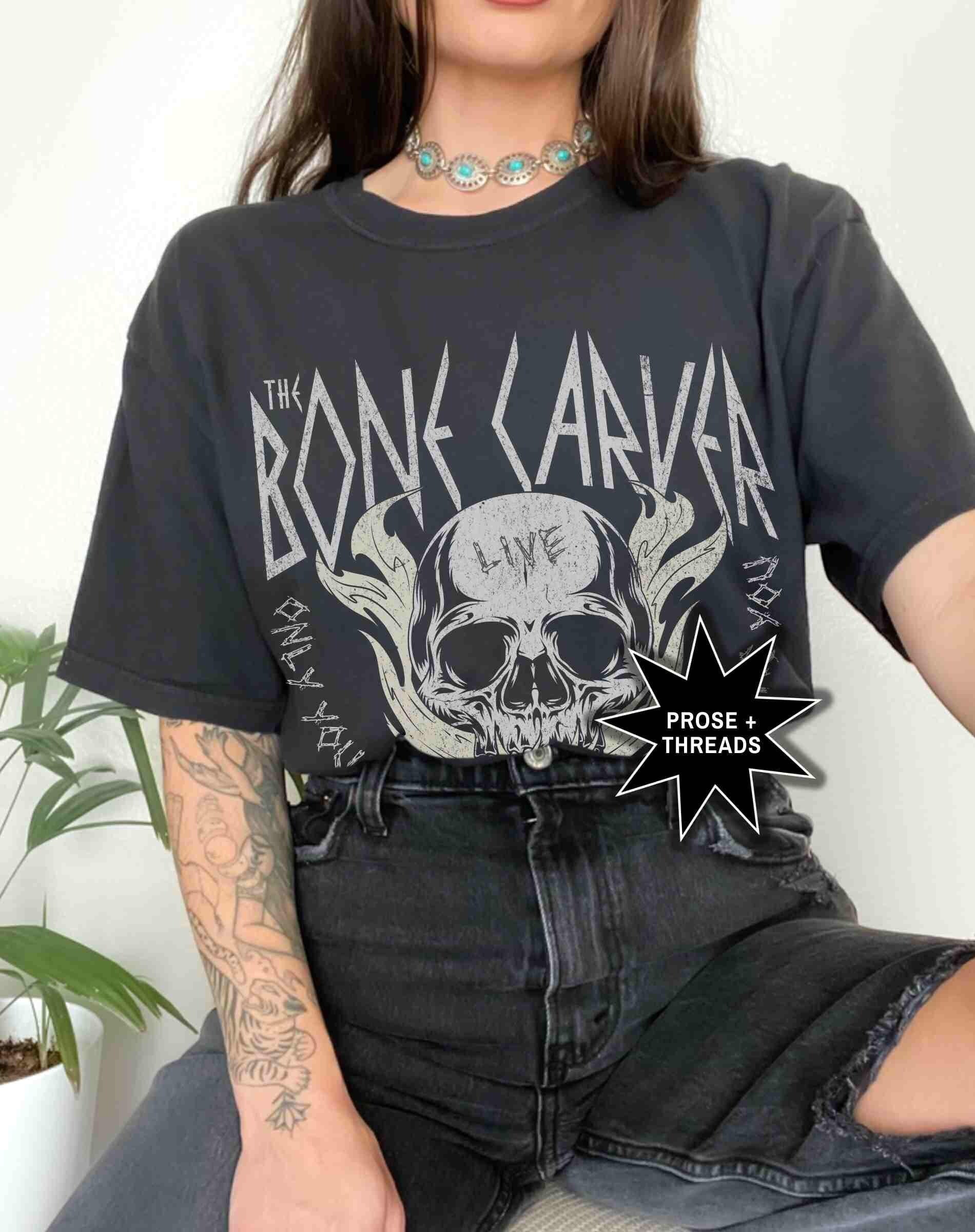 The Bone Carver Distressed Shirt