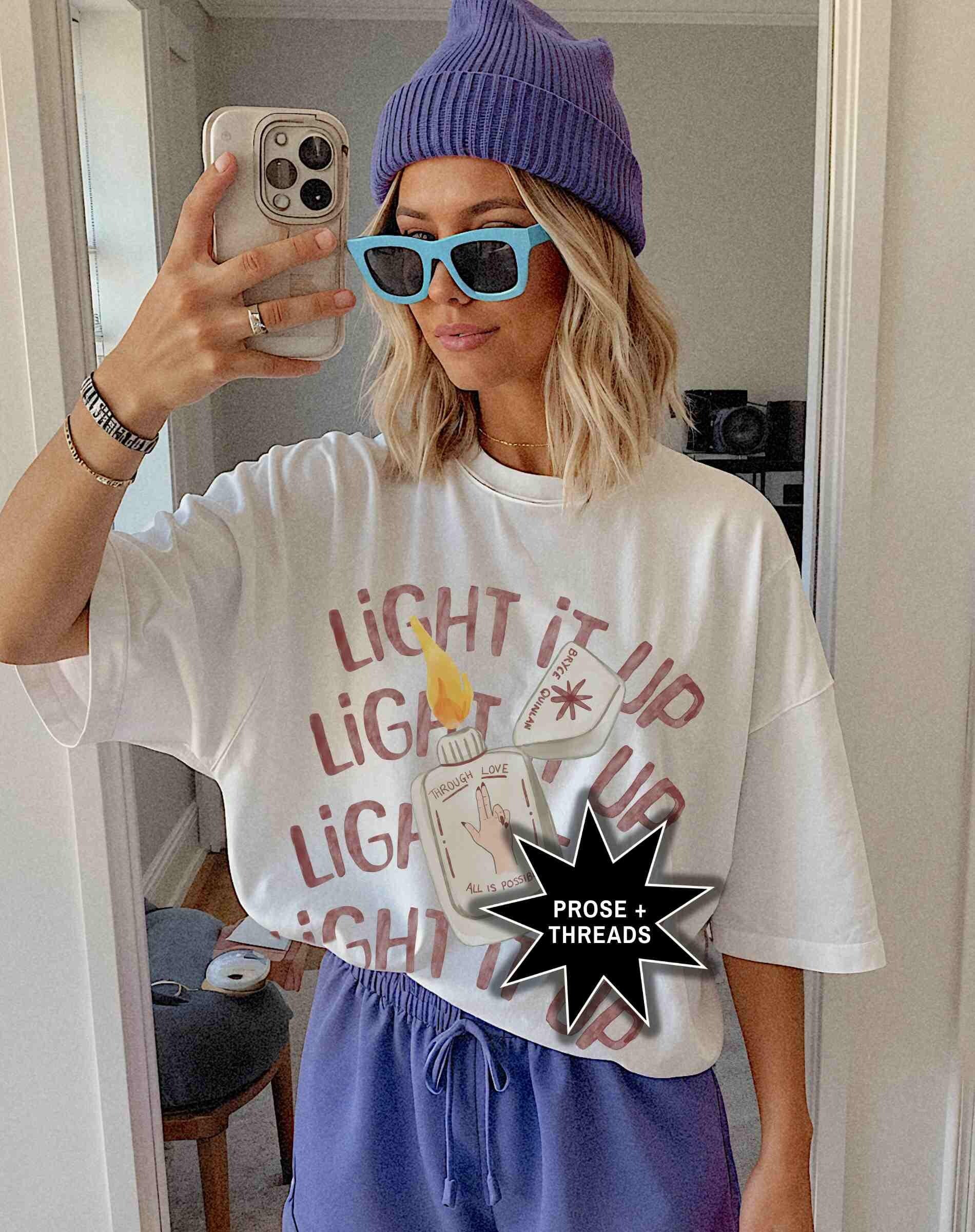 Watercolor Light It Up Shirt