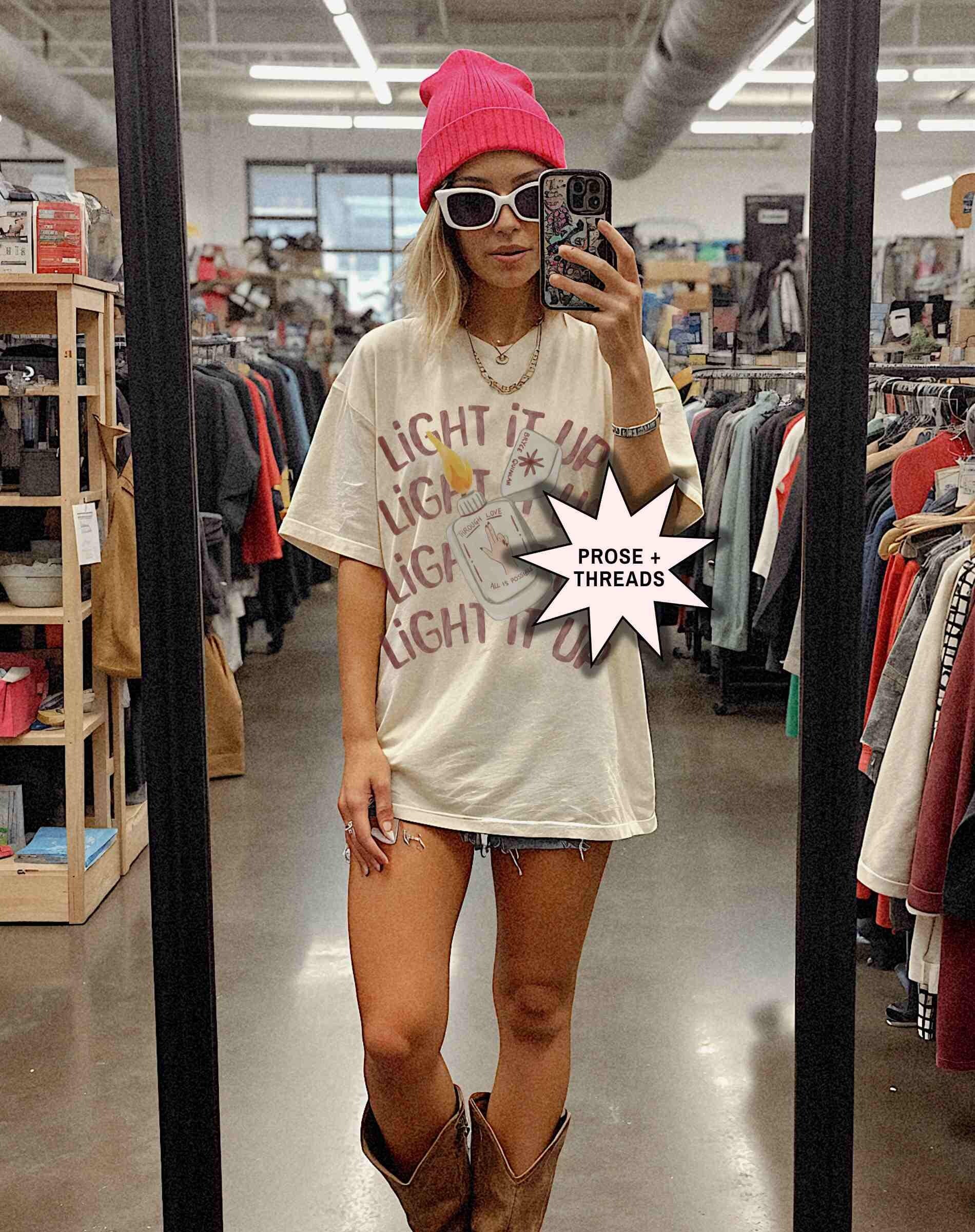 Watercolor Light It Up Shirt