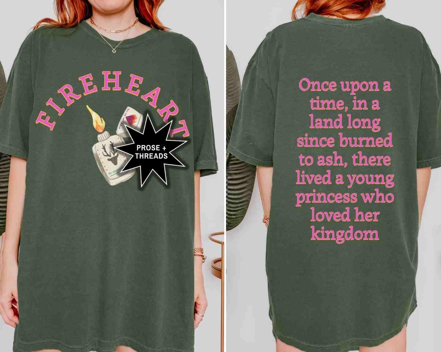 Fireheart Back Print Shirt
