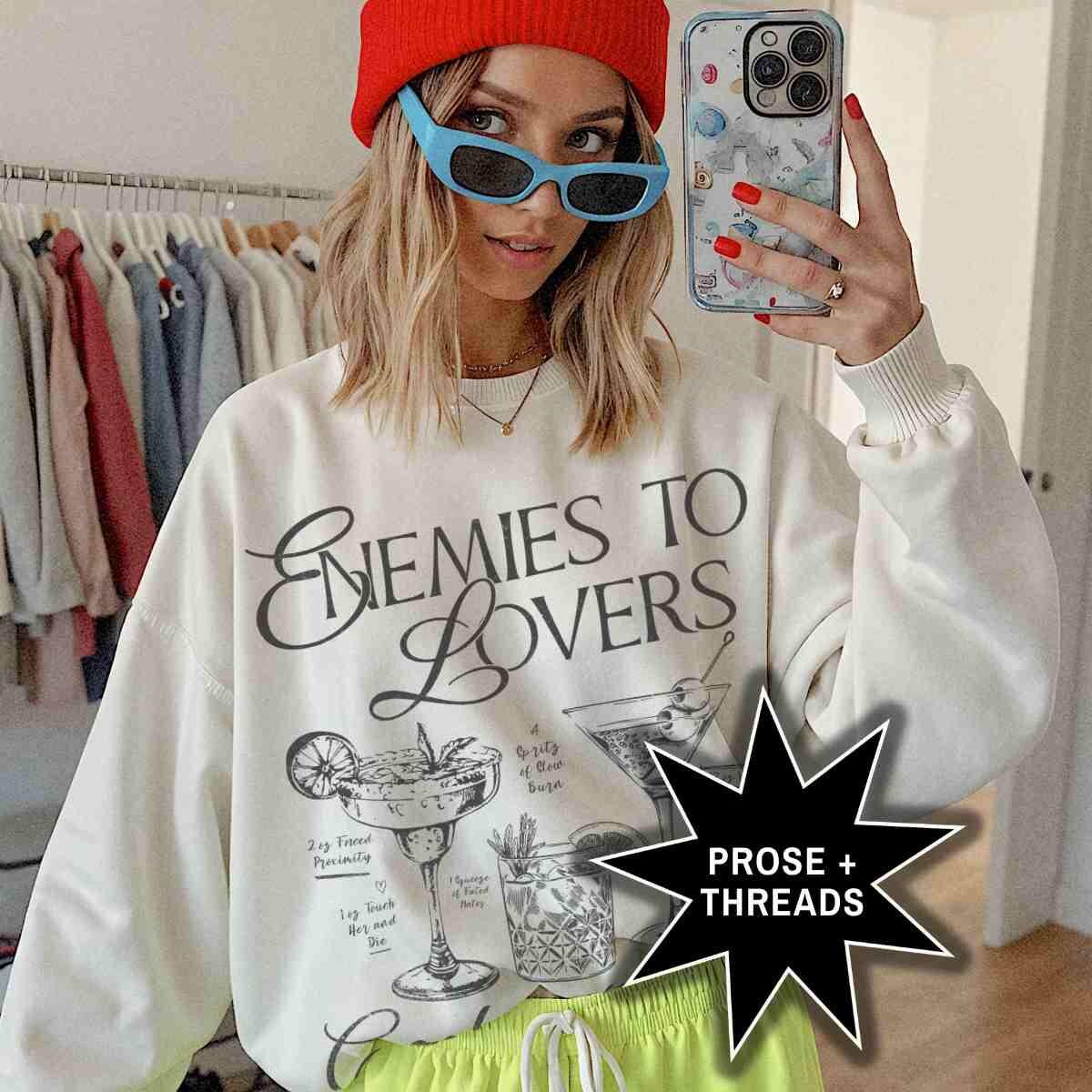 Enemies To Lovers Cocktail Sweatshirt