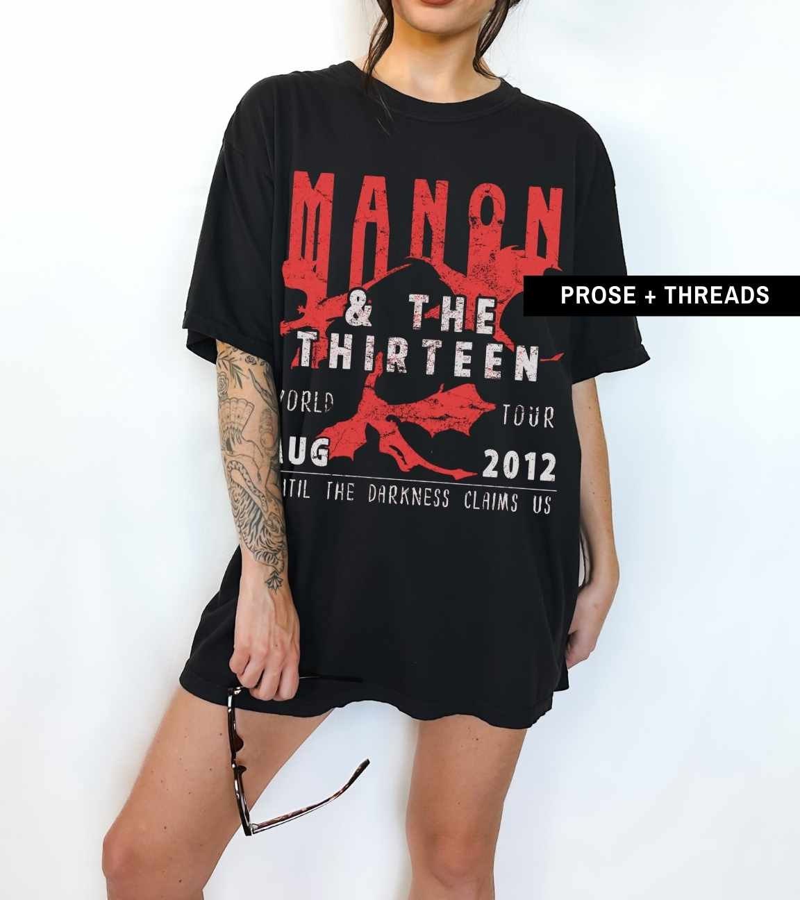 Manon & The Thirteen Tour Back Print Shirt