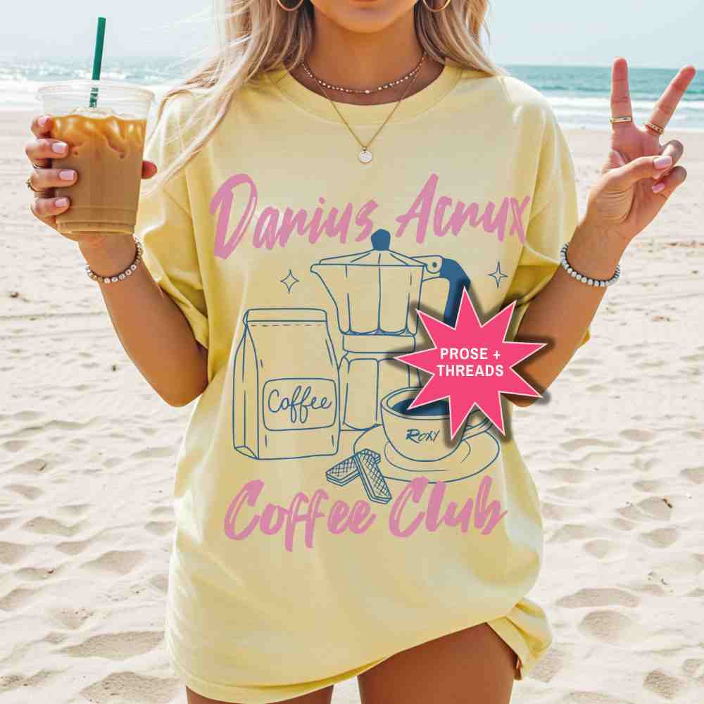 Fantasy romance coffee shirt inspired by iconic romantasy moments