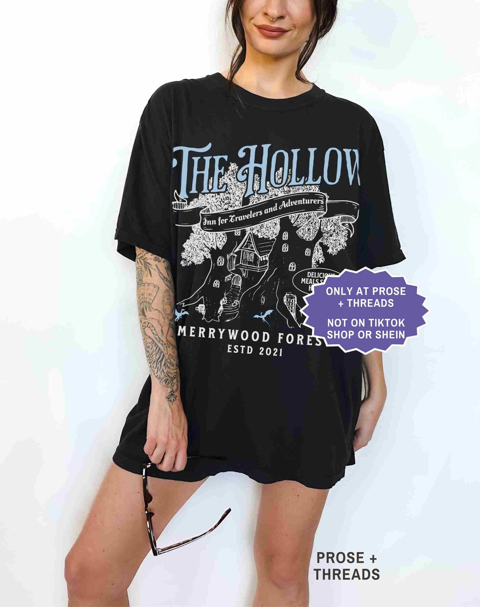 The Hollow bookish shirt for BookTok and fantasy readers
