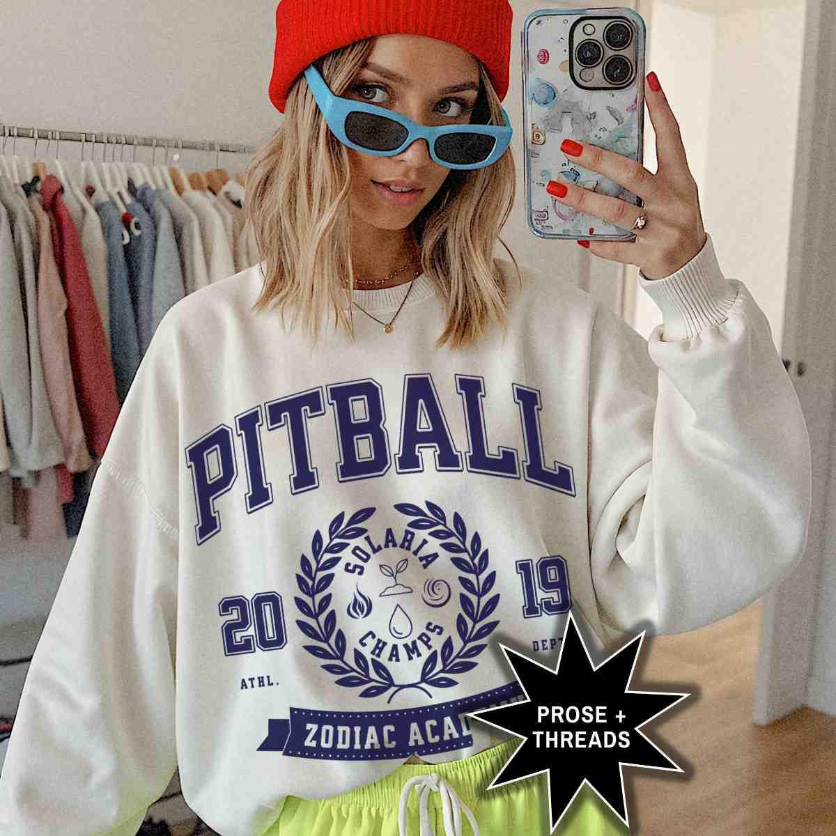 Fantasy sports sweatshirt inspired by Zodiac Academy and Pitball