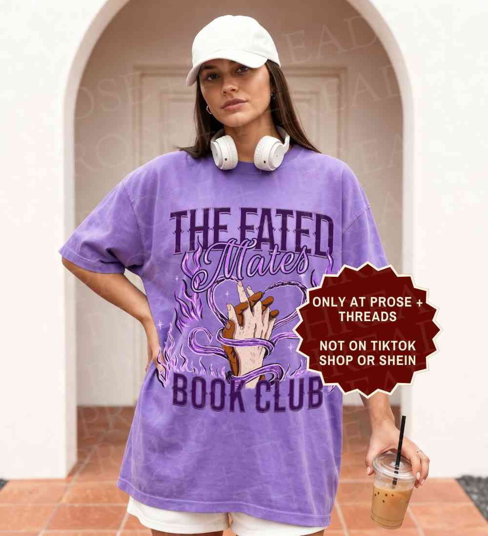 Fated Mates Shirt with Book Club romantasy graphic design