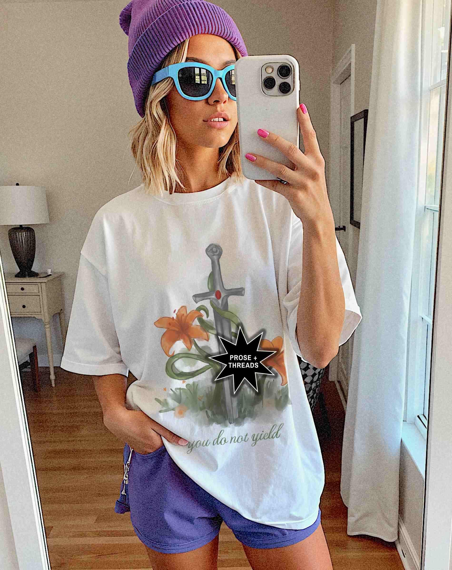 You Do Not Yield Watercolor Shirt