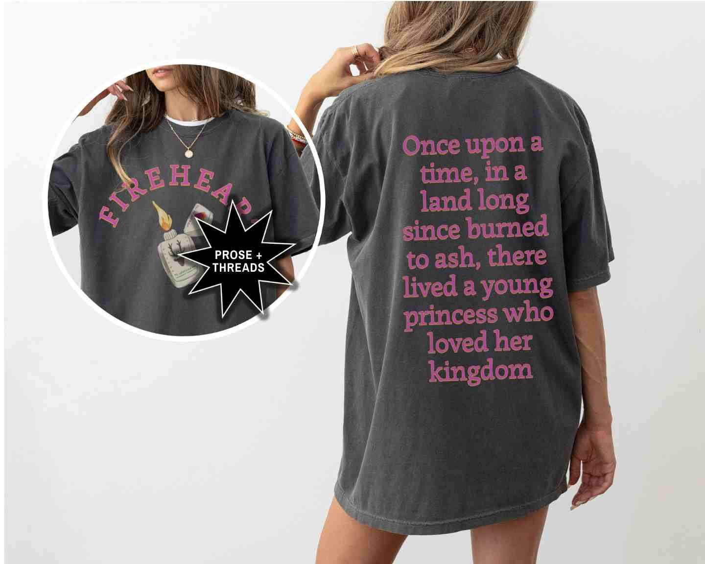 Fireheart Back Print Shirt