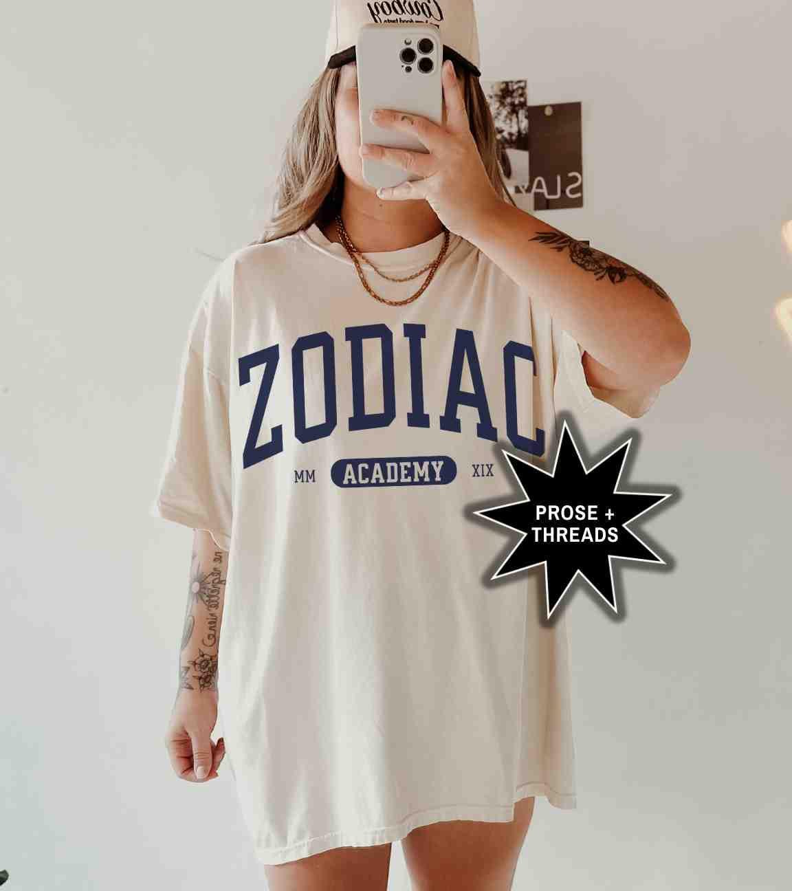 Zodiac Academy Varsity Shirt