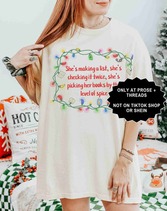 Christmas Smut Shirt for Romance Readers and Holiday Book Lovers