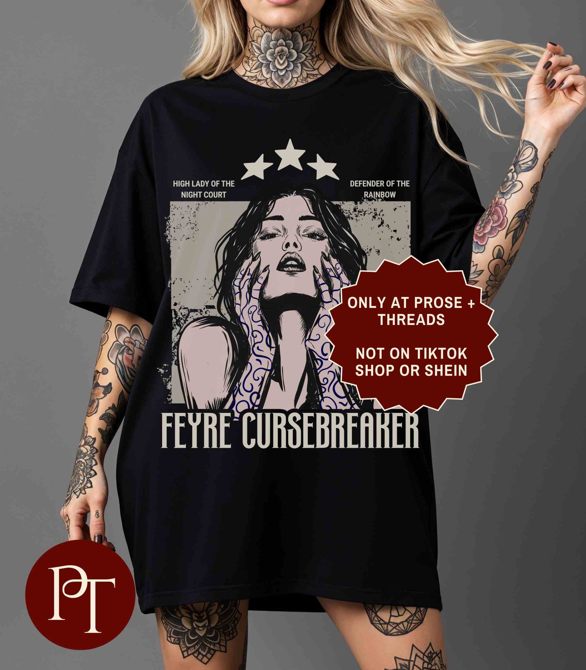 Feyre Cursebreaker Shirt inspired by ACOTAR fantasy book series