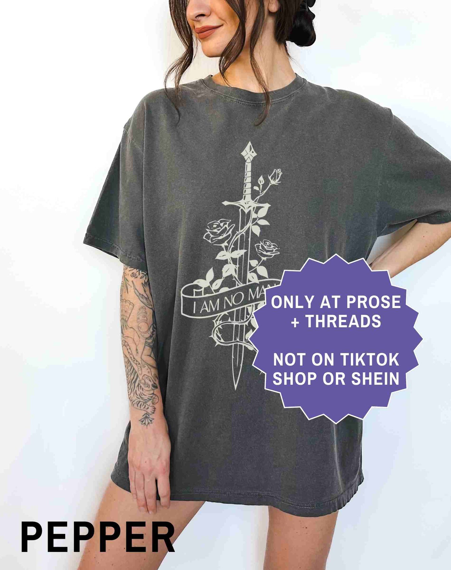 I Am No Man Shirt Fantasy Reader Graphic Tee