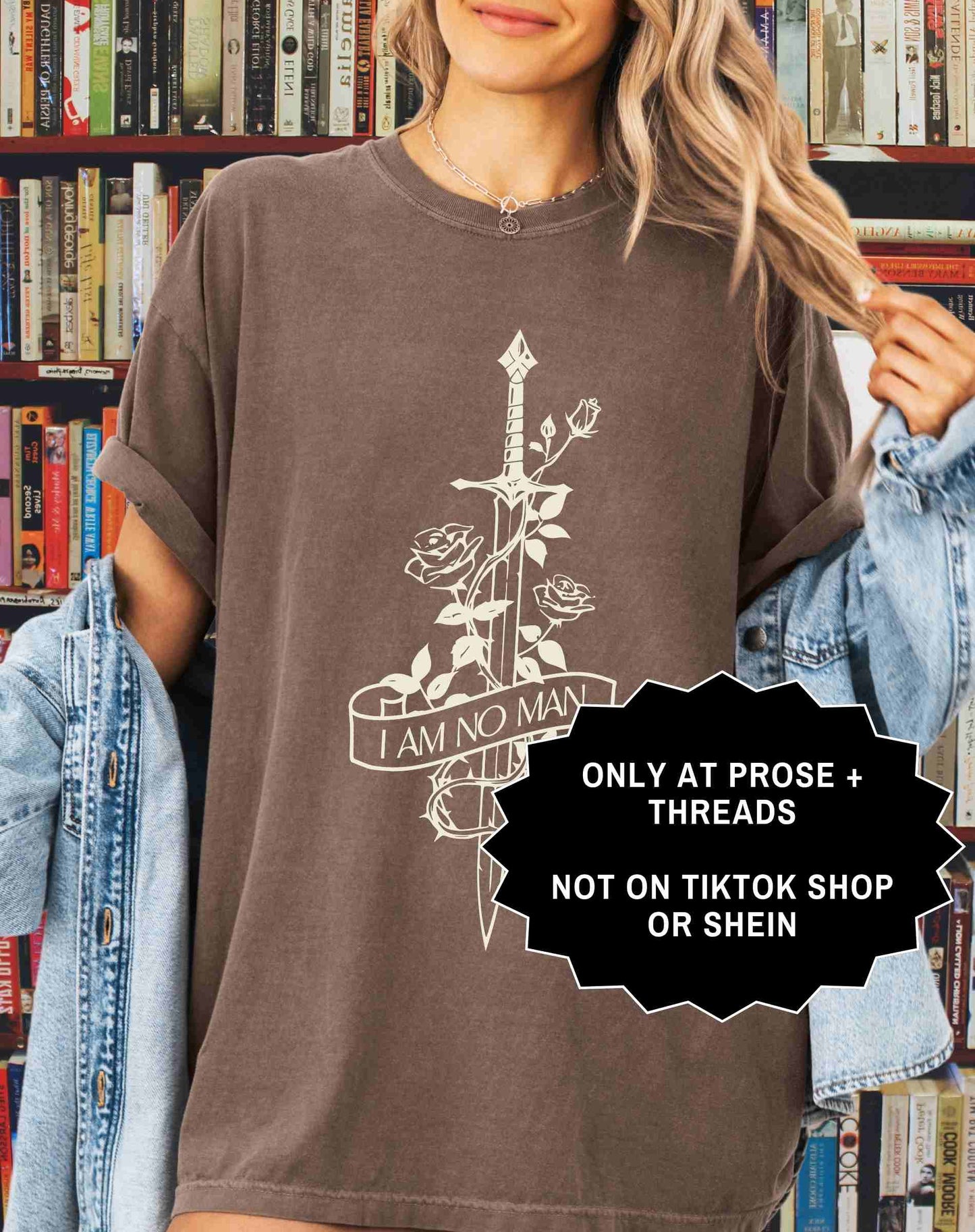 I Am No Man Shirt Fantasy Reader Graphic Tee