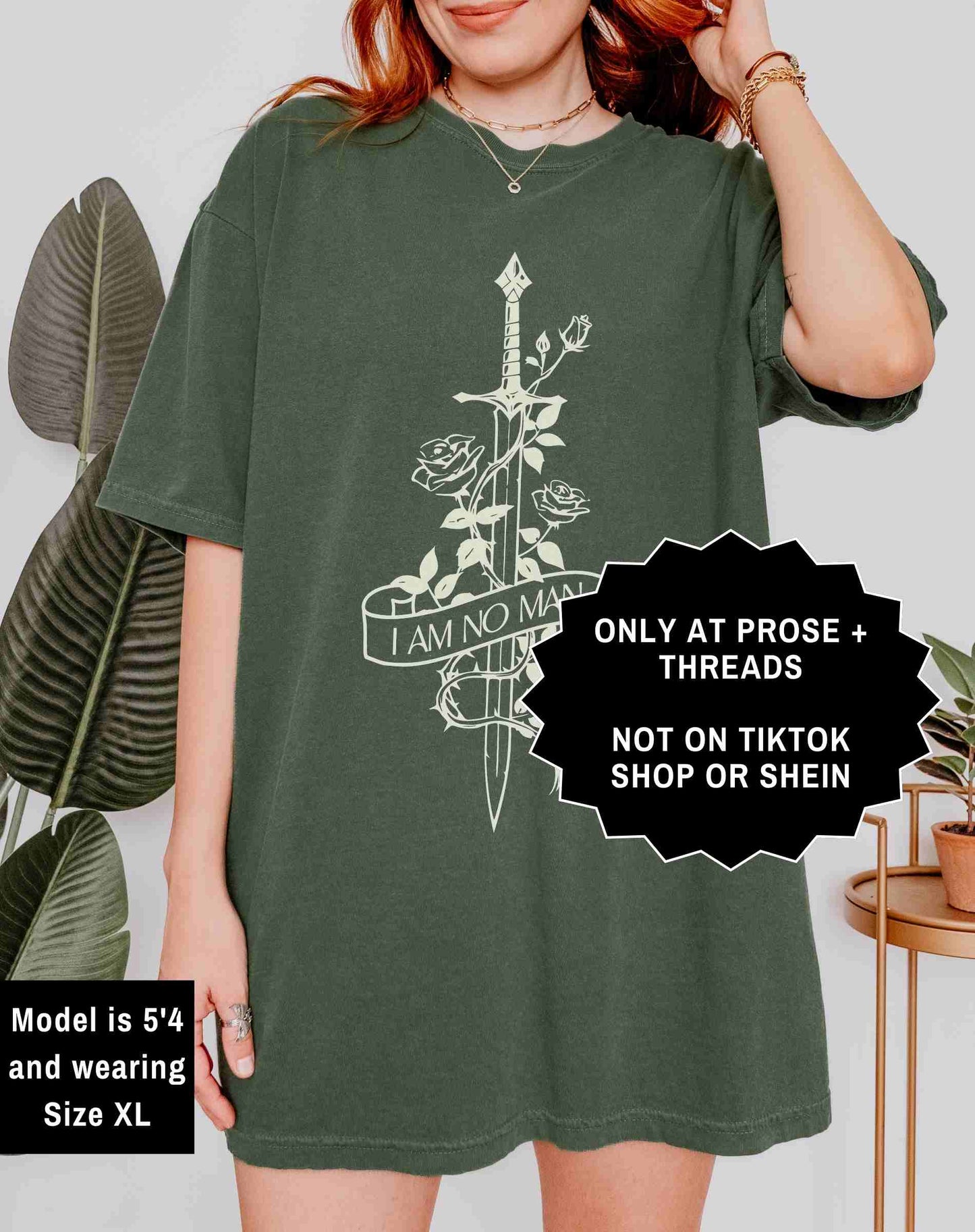 I Am No Man Shirt Fantasy Reader Graphic Tee