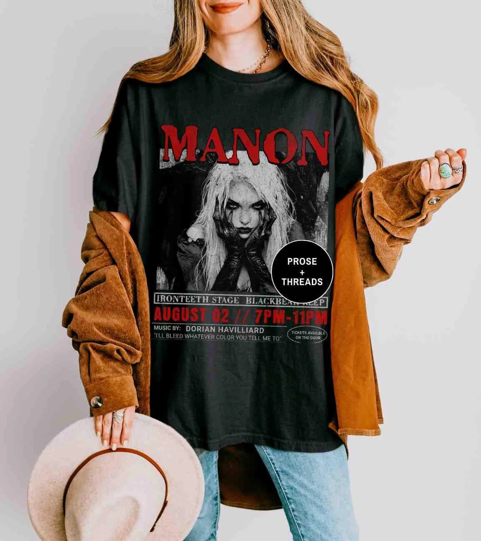 Manon Blackbeak Rock Shirt